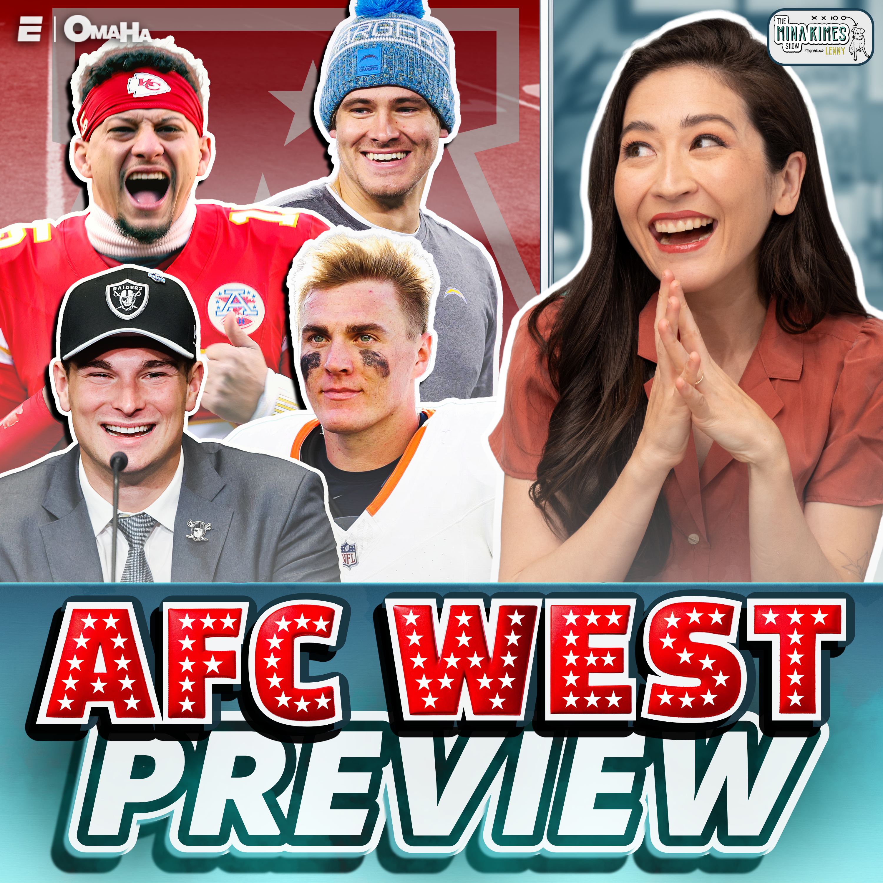 The Mina Kimes Show: Nix Degrees of Separation: An AFC West Preview episode artwork