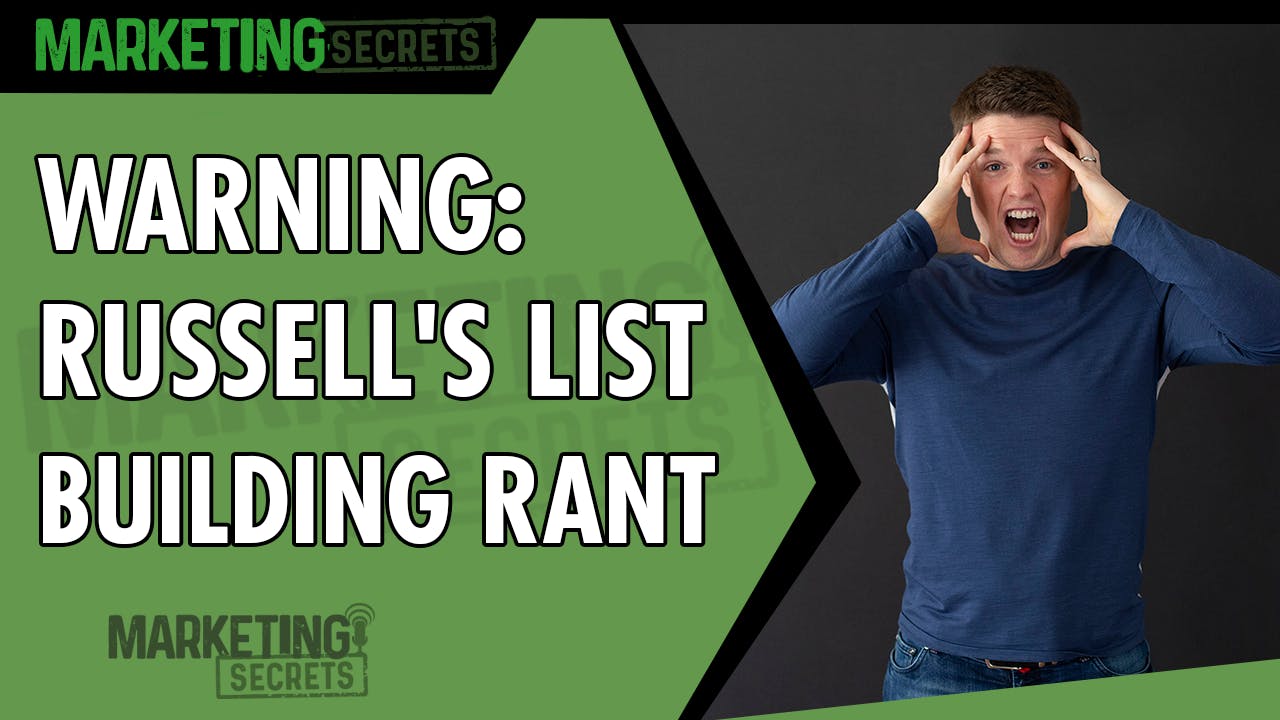 WARNING: Russell's List Building Rant