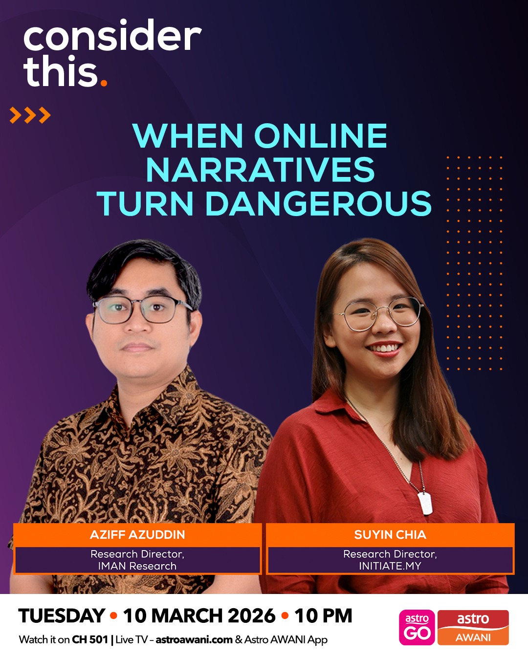 Consider This:  When Online Narratives Turn Dangerous