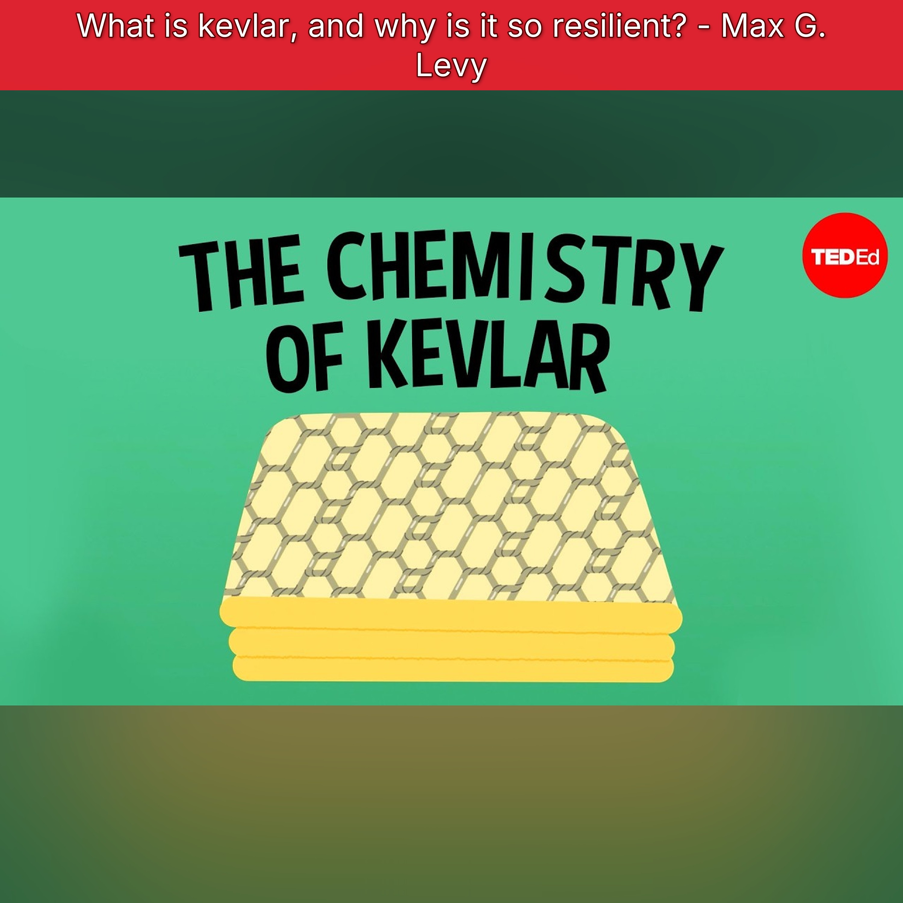 What is kevlar, and why is it so resilient? - Max G. Levy episode artwork