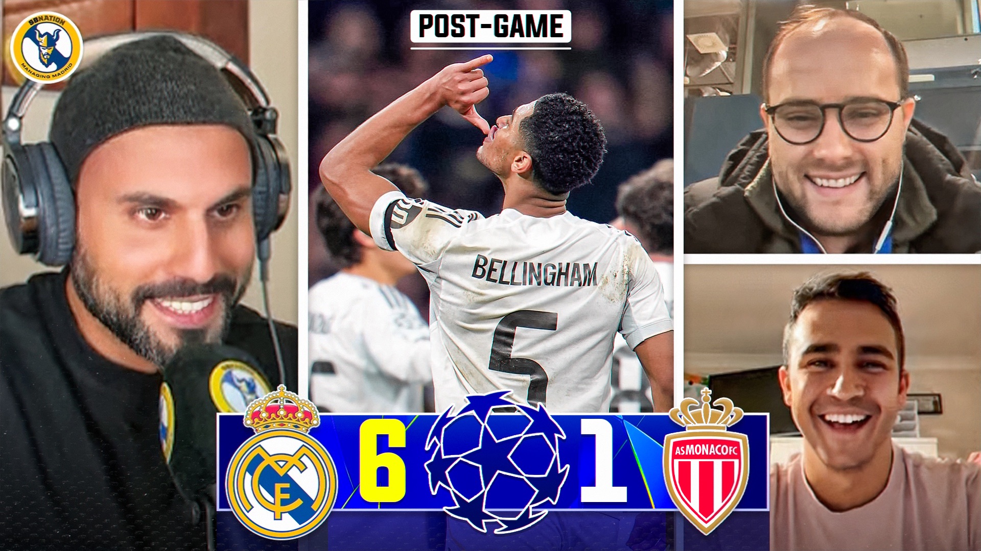 Real Madrid Obliterate Monaco. Post-game Reaction
