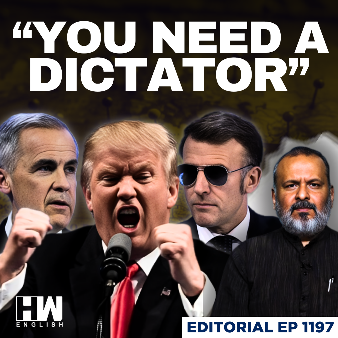 Editorial With Sujit Nair | "You Need A Dictator": US President Trump | Mark Carney | Macron | WEF