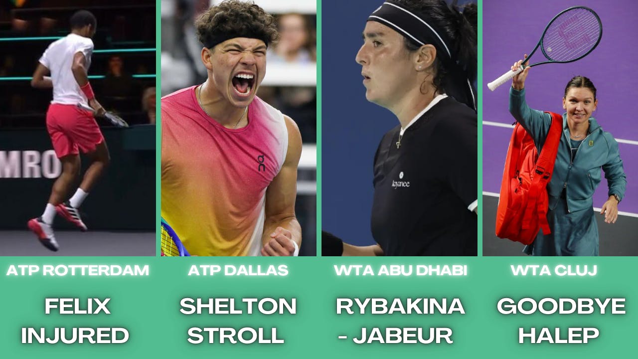 Jabeur - Rybakina clash in Abu Dhabi | Bellucci stuns Medvedev in Rotterdam | ATP & WTA Tour LATEST Jabeur - Rybakina clash in Abu Dhabi | Bellucci stuns Medvedev in Rotterdam | ATP & WTA Tour LATEST