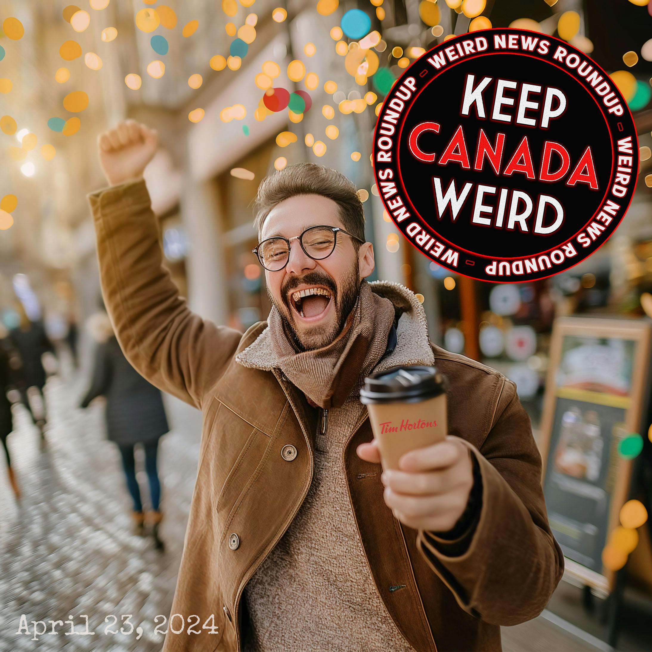 KEEP CANADA WEIRD - April 23, 2024 - Tim Horton’s latest mistake, the wrong body, and steal from Loblaw’s day
