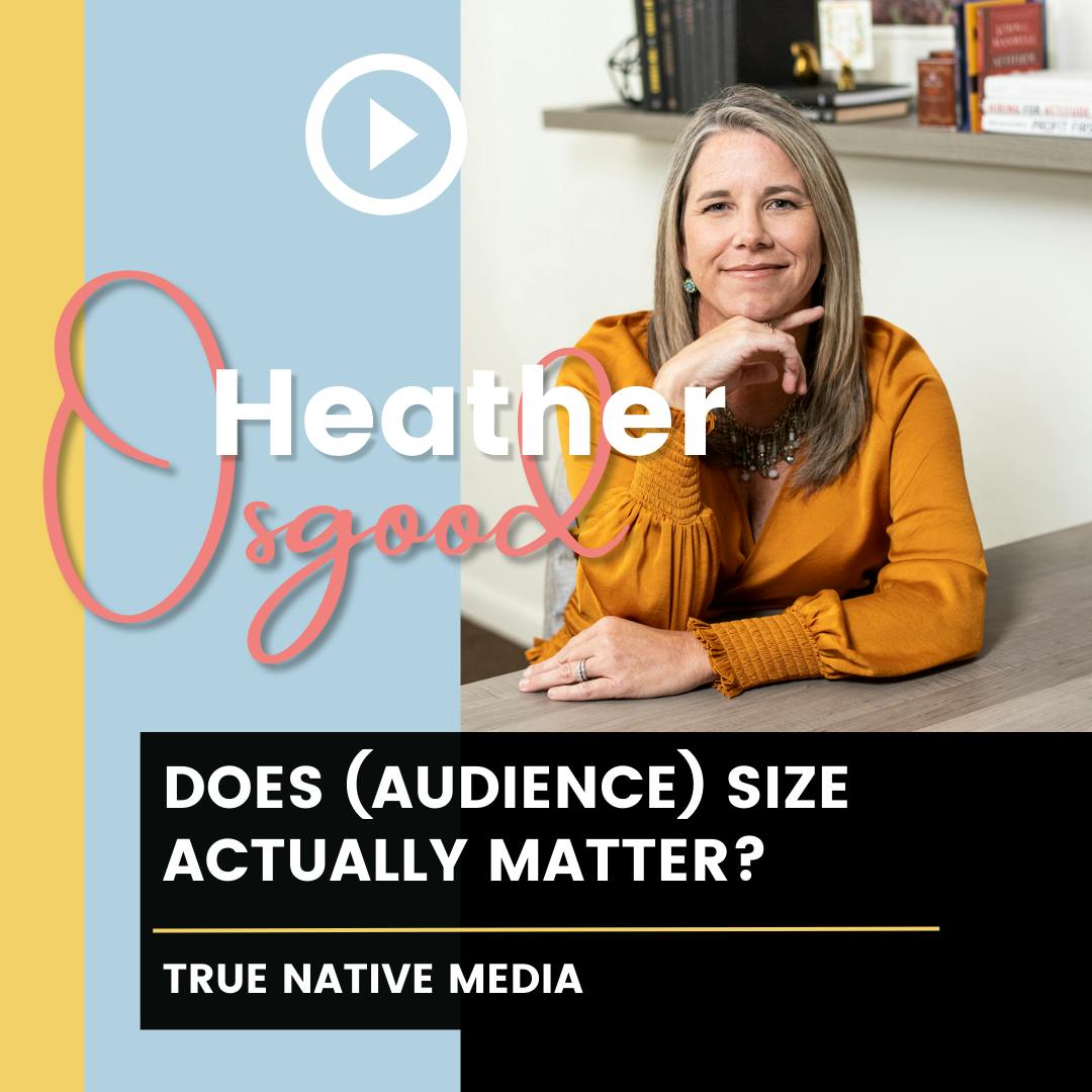 Does (Audience) Size Actually Matter?