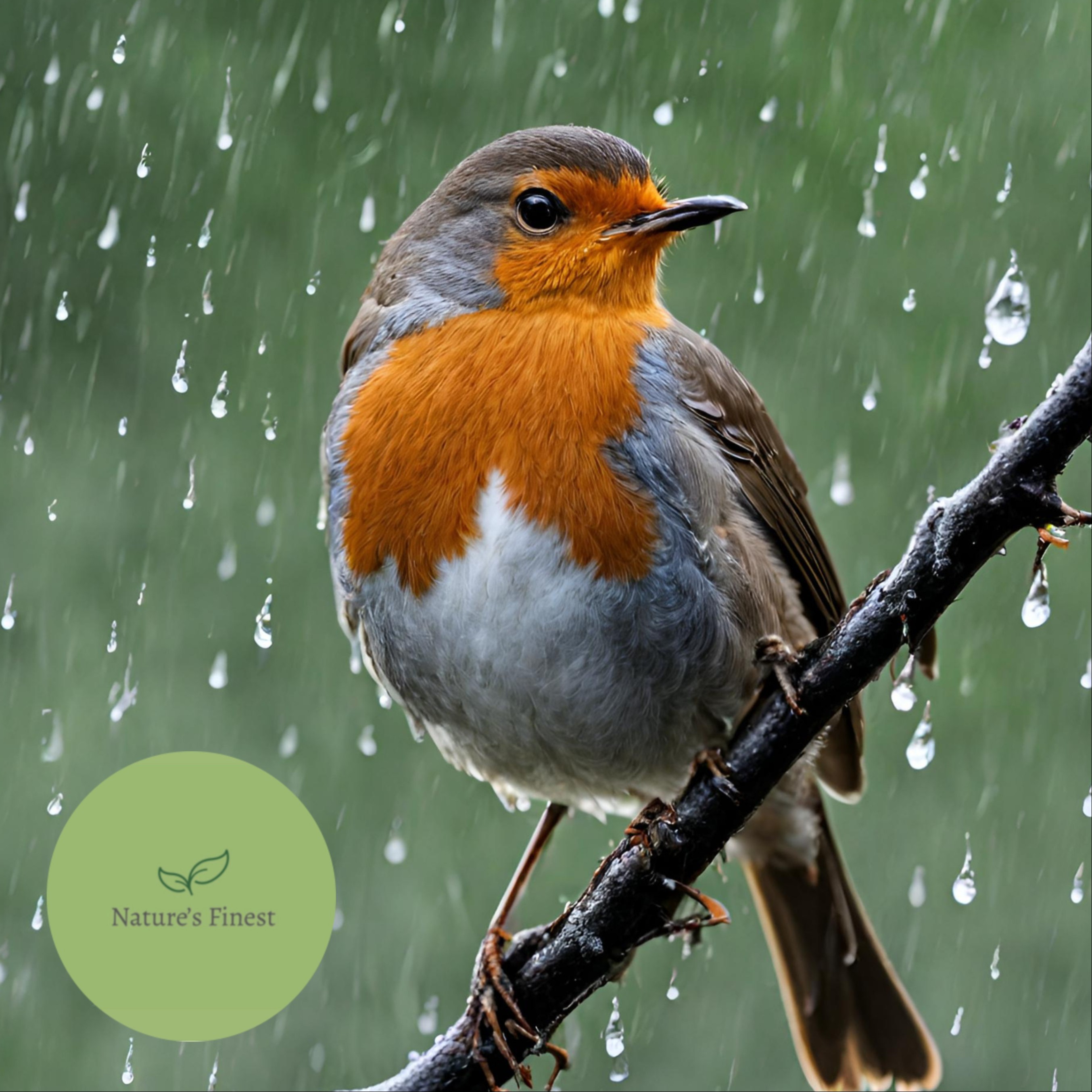 Gentle Rain & Bird Sounds 1 Hour | Study and Meditation Focus Aid