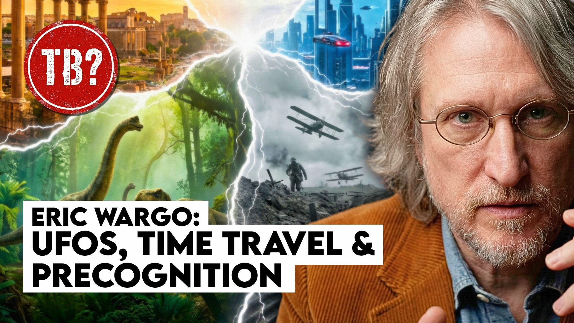 639: Basement #009: Eric Wargo | The Block Universe, UFO Time Machines, and Precognitive Dreams