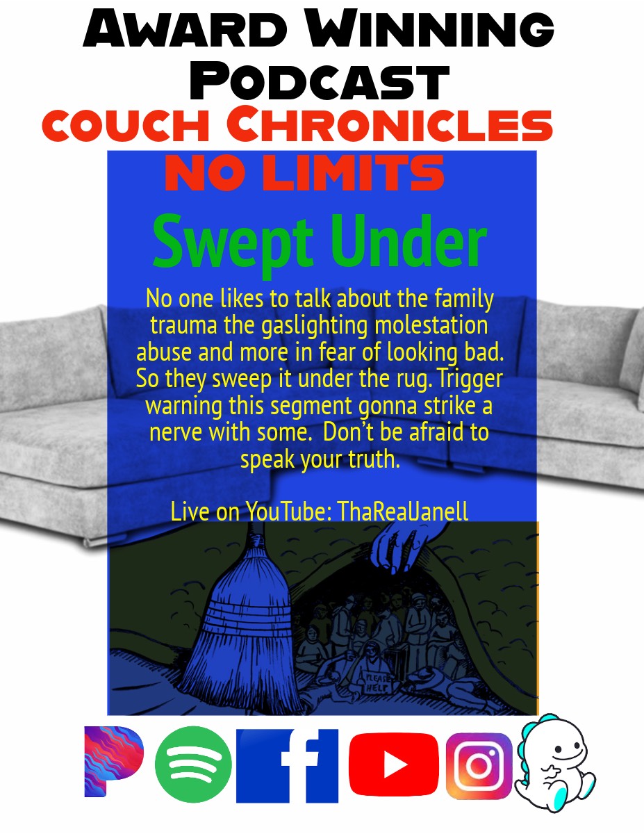 TRIGGER WARNING Swept Under-Couch Chronicles No Limits episode artwork