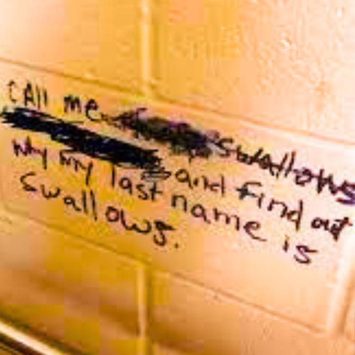 People Who Have Actually Called a Number From the Bathroom Wall, How Did That Go? People Who Have Actually Called a Number From the Bathroom Wall, How Did That Go?