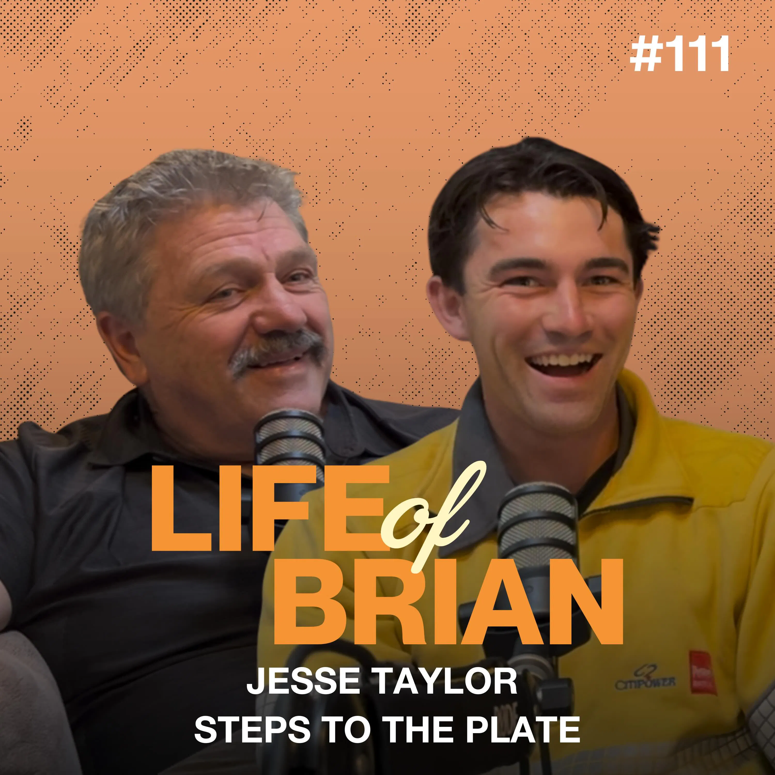 #111 - Jesse Taylor steps to the plate episode artwork