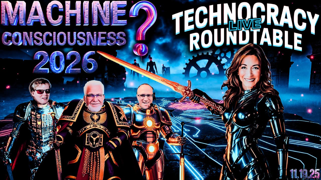 Technocracy Roundtable LIVE: Evolutionary AI & Machine Consciousness – The Birth of Digital Gods? Technocracy Roundtable LIVE: Evolutionary AI & Machine Consciousness – The Birth of Digital Gods?