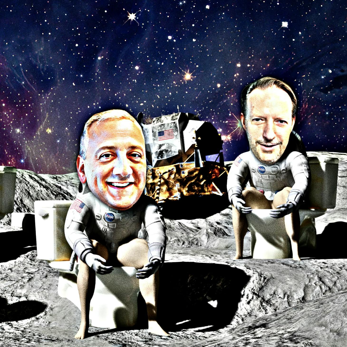Mooning with Mike Massimino