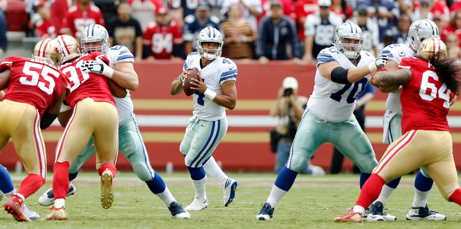 3-1 Cowboys talk: QB controversy, cranky Jason Garrett, Dez Bryant a target? episode artwork