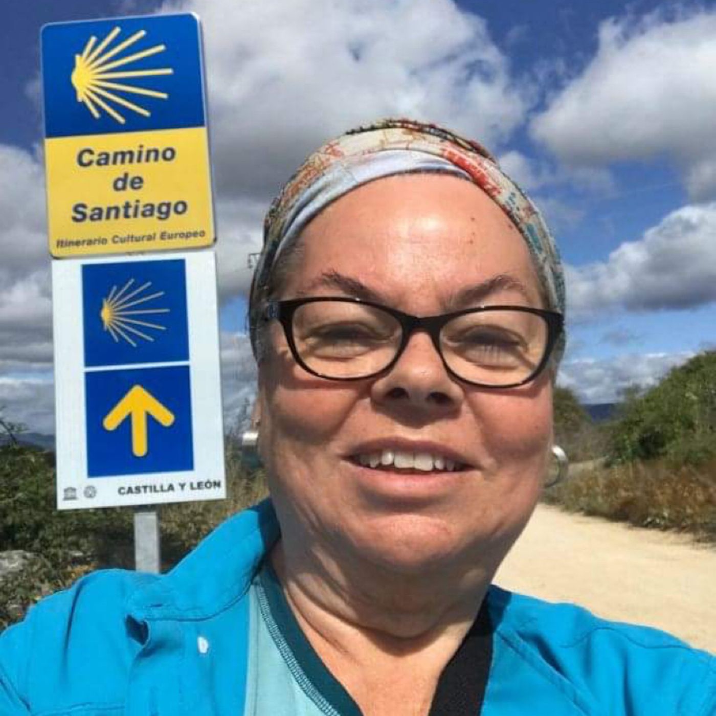 American writer and blogger Cathay Reta walked the Camino to celebrate the three stages of her life episode artwork