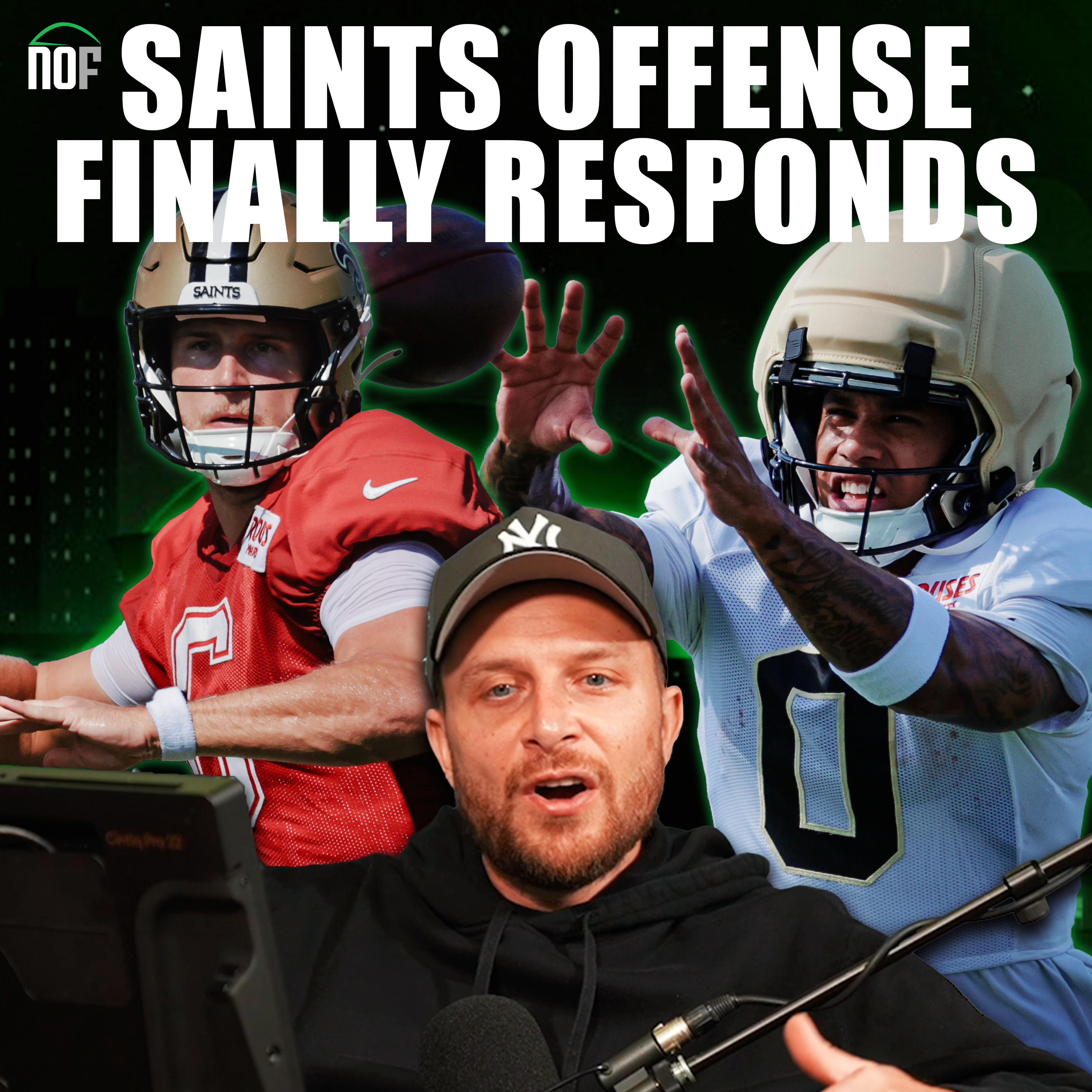 The Saints' Offense Finally Arrived at Training Camp