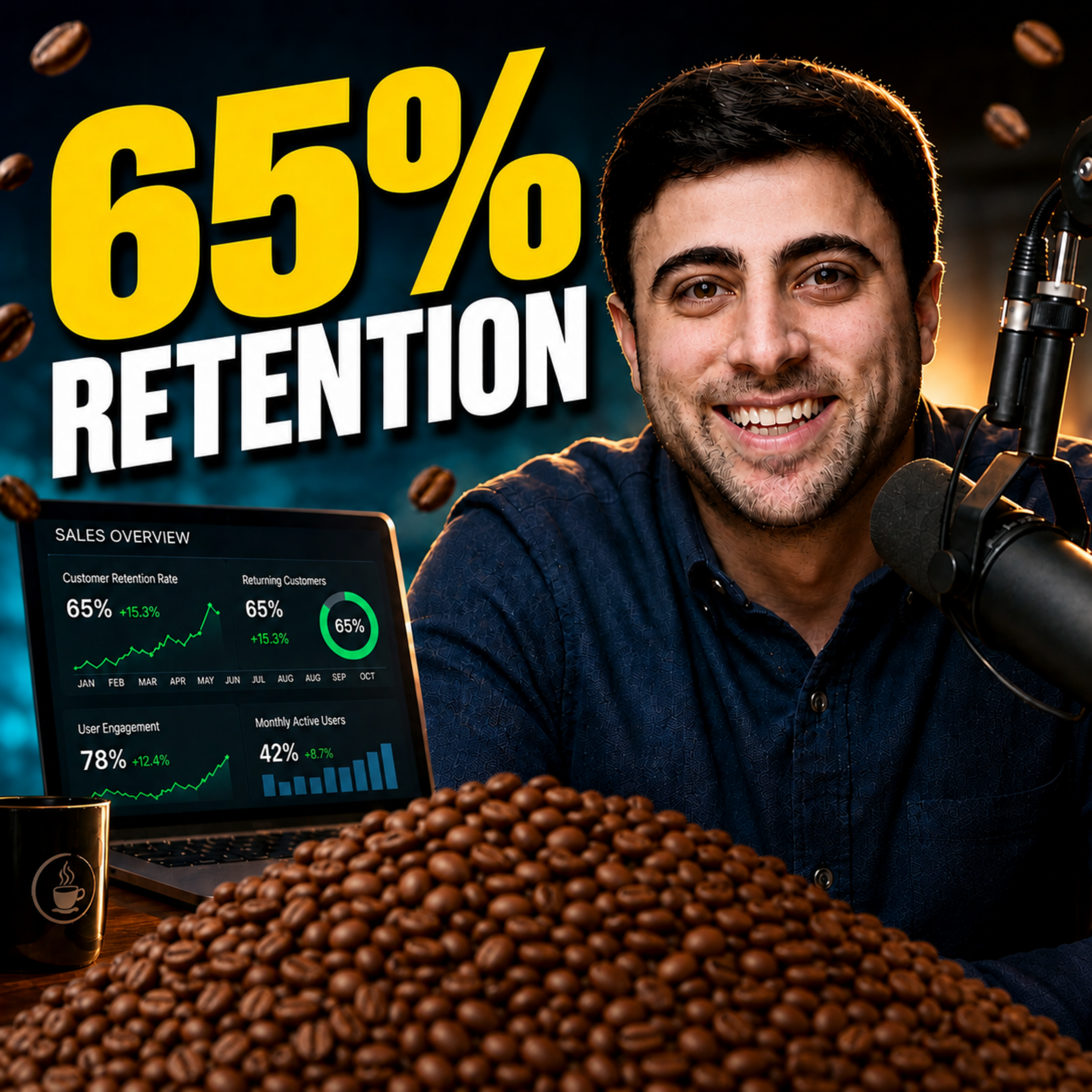 He Built a Coffee Brand on the Side — Now 65% of Customers Come Back (Part 2/2) episode artwork