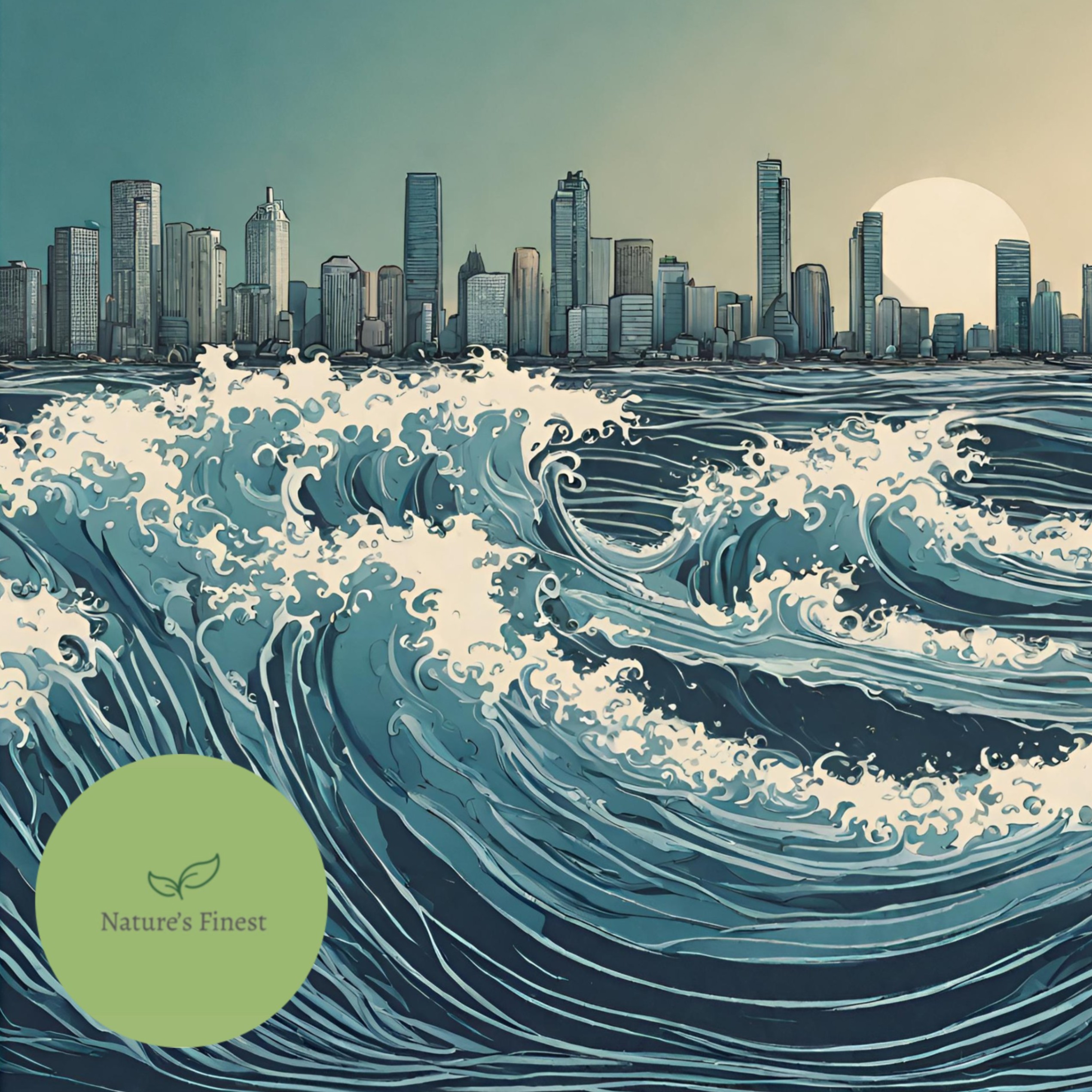 Natural Sleep Sounds 12 Hours | Heavy Ocean Waves Noise for Better Sleep