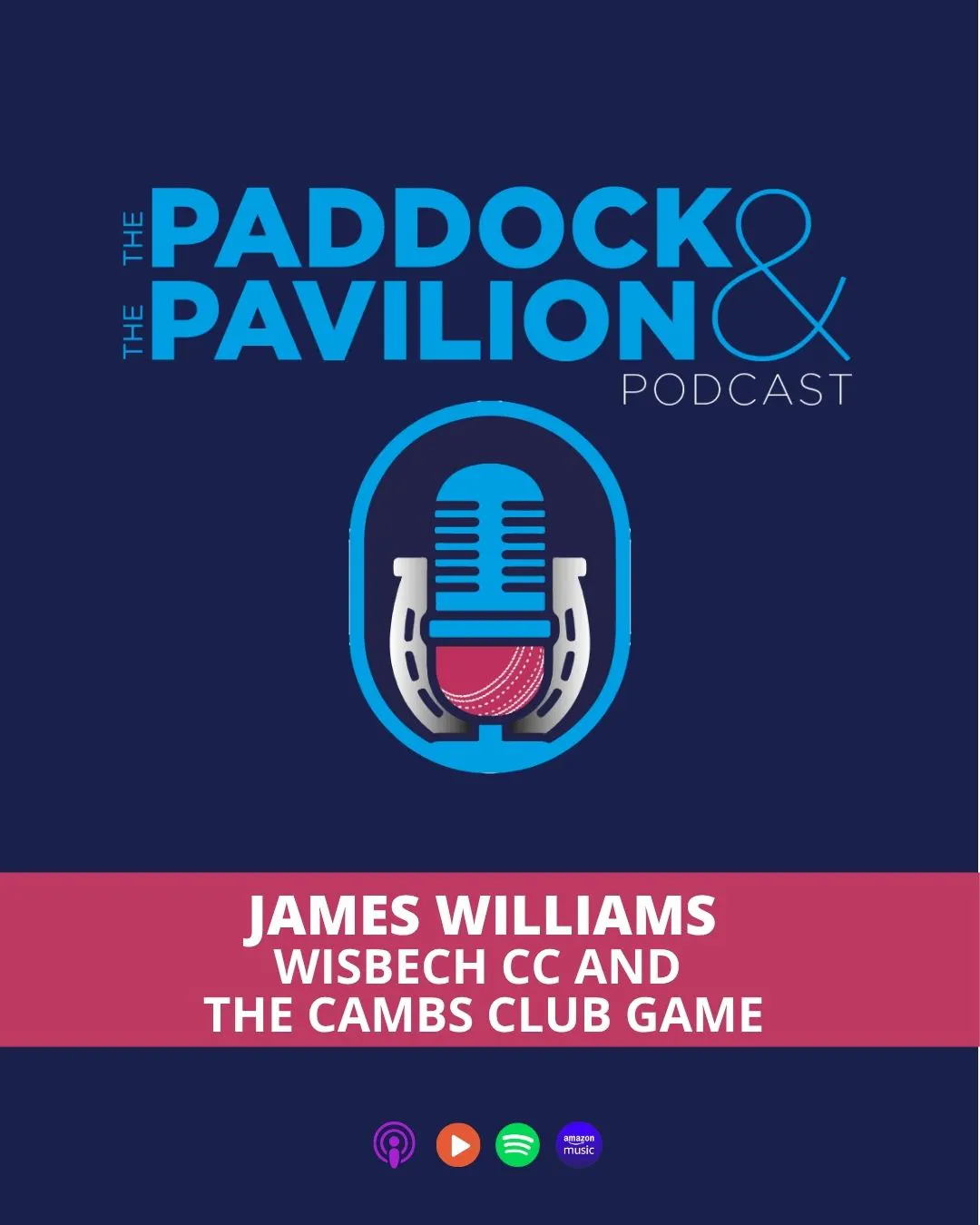 Ep 406 - James Williams - Wisbech CC and the Cambs Club game Ep 406 - James Williams - Wisbech CC and the Cambs Club game