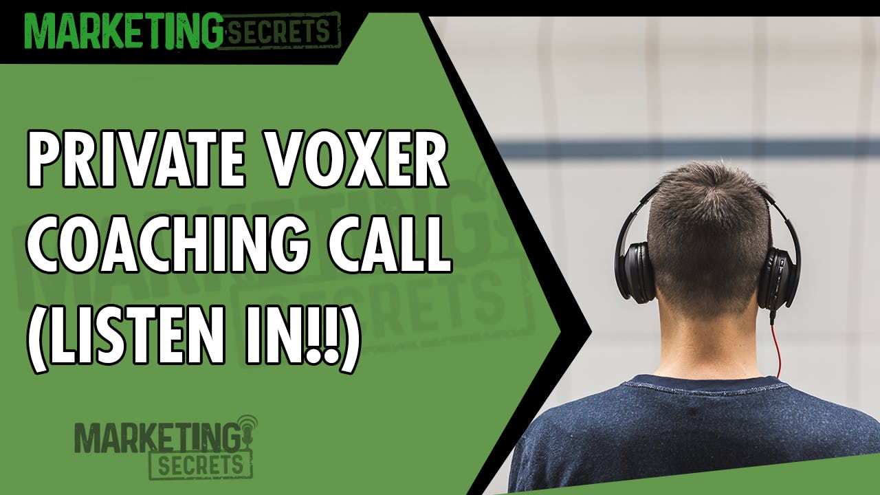 Private Voxer Coaching Call (Listen In!!)