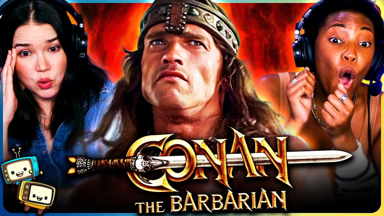 CONAN THE BARBARIAN Movie Reaction! | First Time Watch! | Arnold Schwarzenegger | James Earl Jones episode artwork