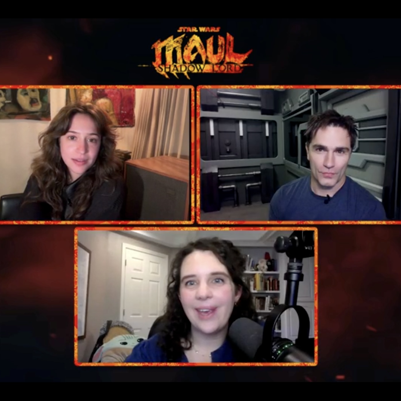 Sam Witwer (Maul) and Gideon Adlon (Devon) Roundtable Interview (MAUL: SHADOW LORD)