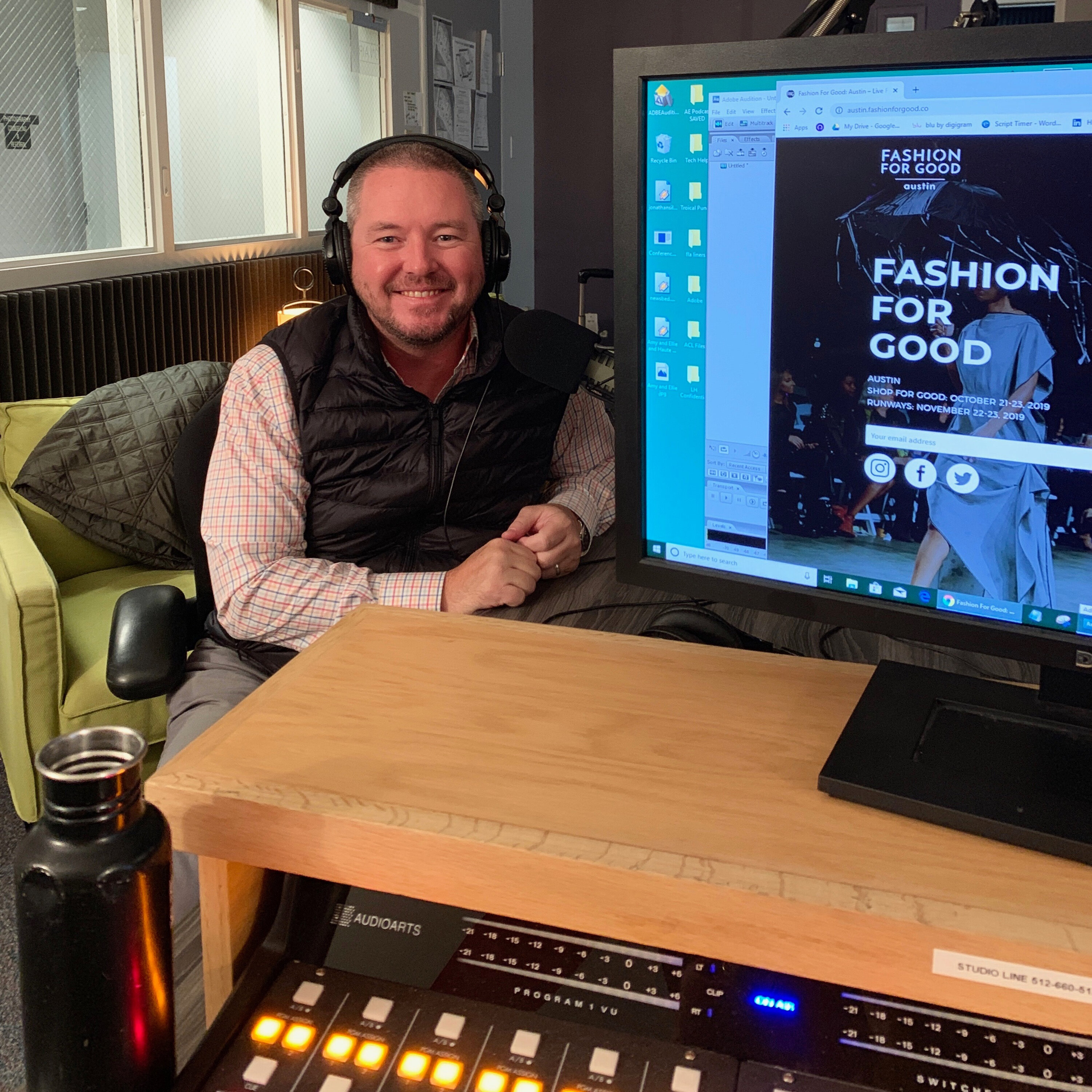 Matt Swinney of Fashion For Good Talks Austin Fashion Week episode artwork