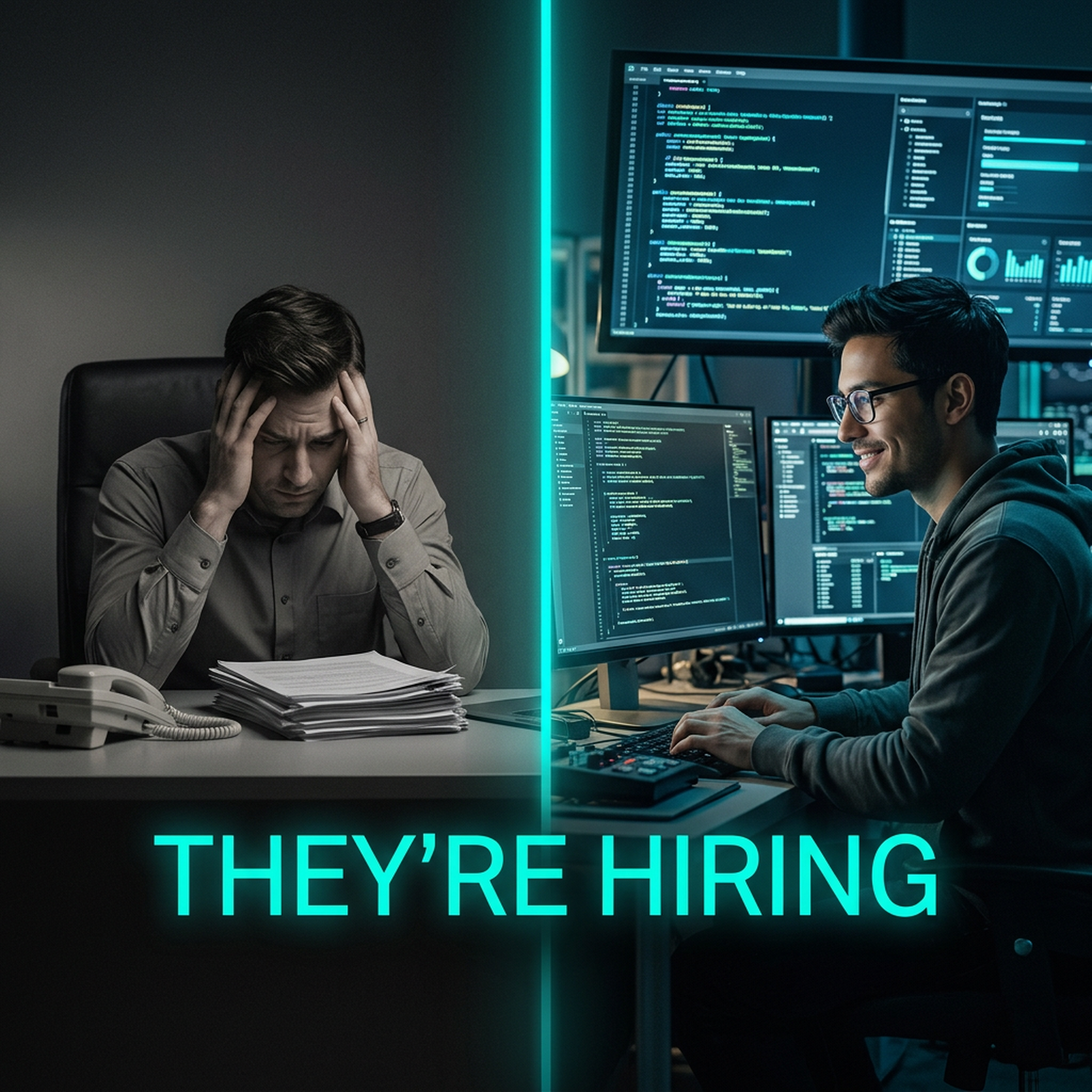 $100k AI Expert: Why Tech Giants Are Lying About Job Displacement episode artwork