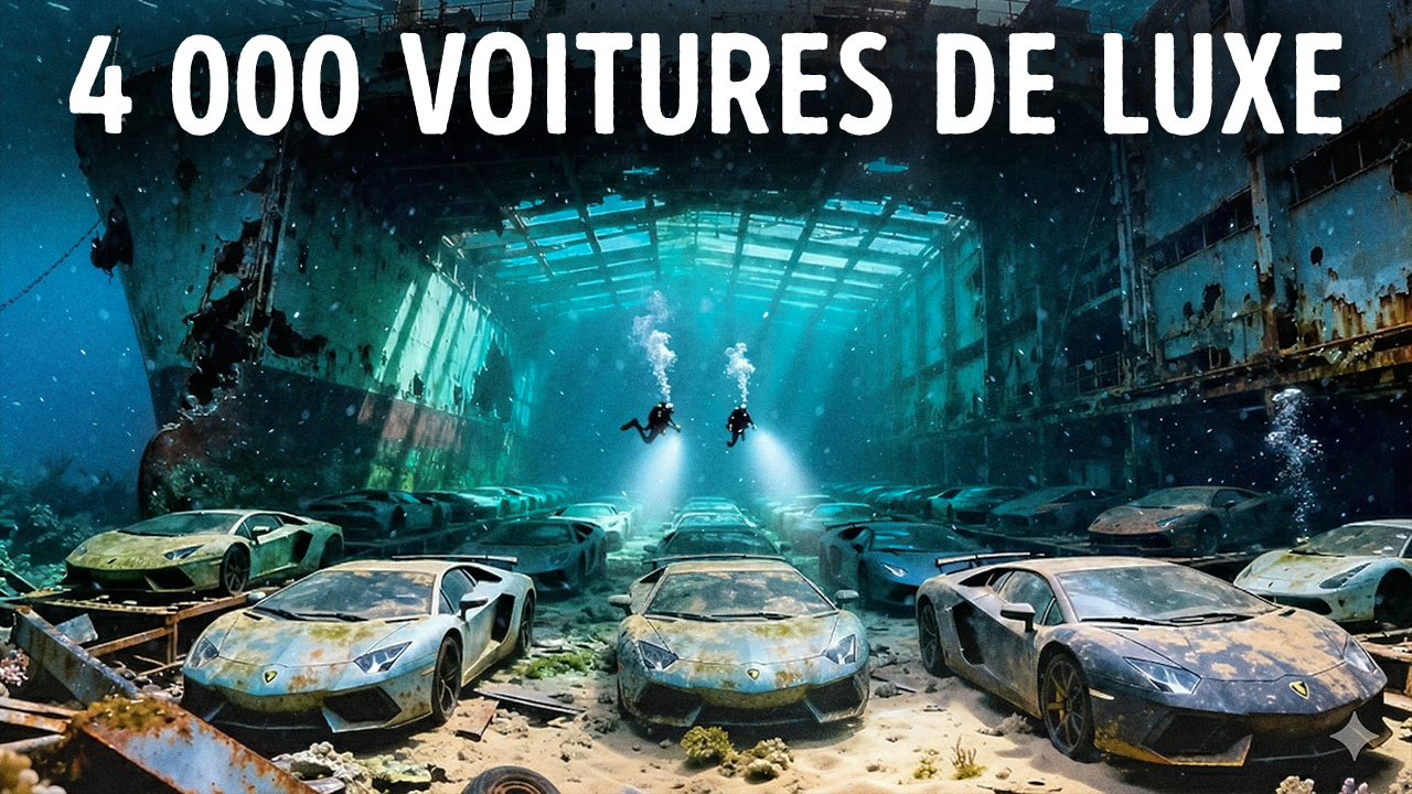 Comment 500 millions de dollars de voitures se sont retrouvés sous l'eau