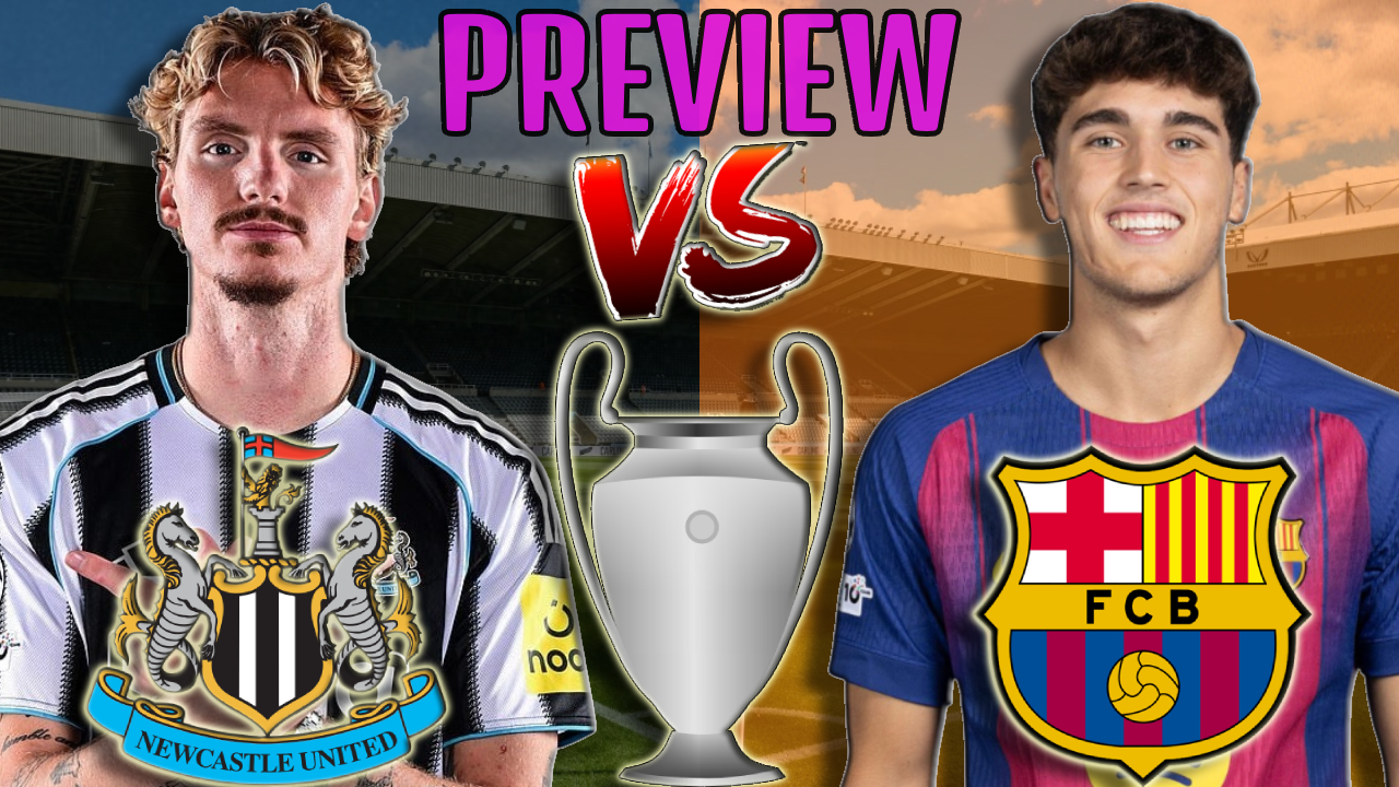 🎥 Newcastle United vs. Barcelona - Match Preview (UEFA Champions League 2025/2026) episode artwork
