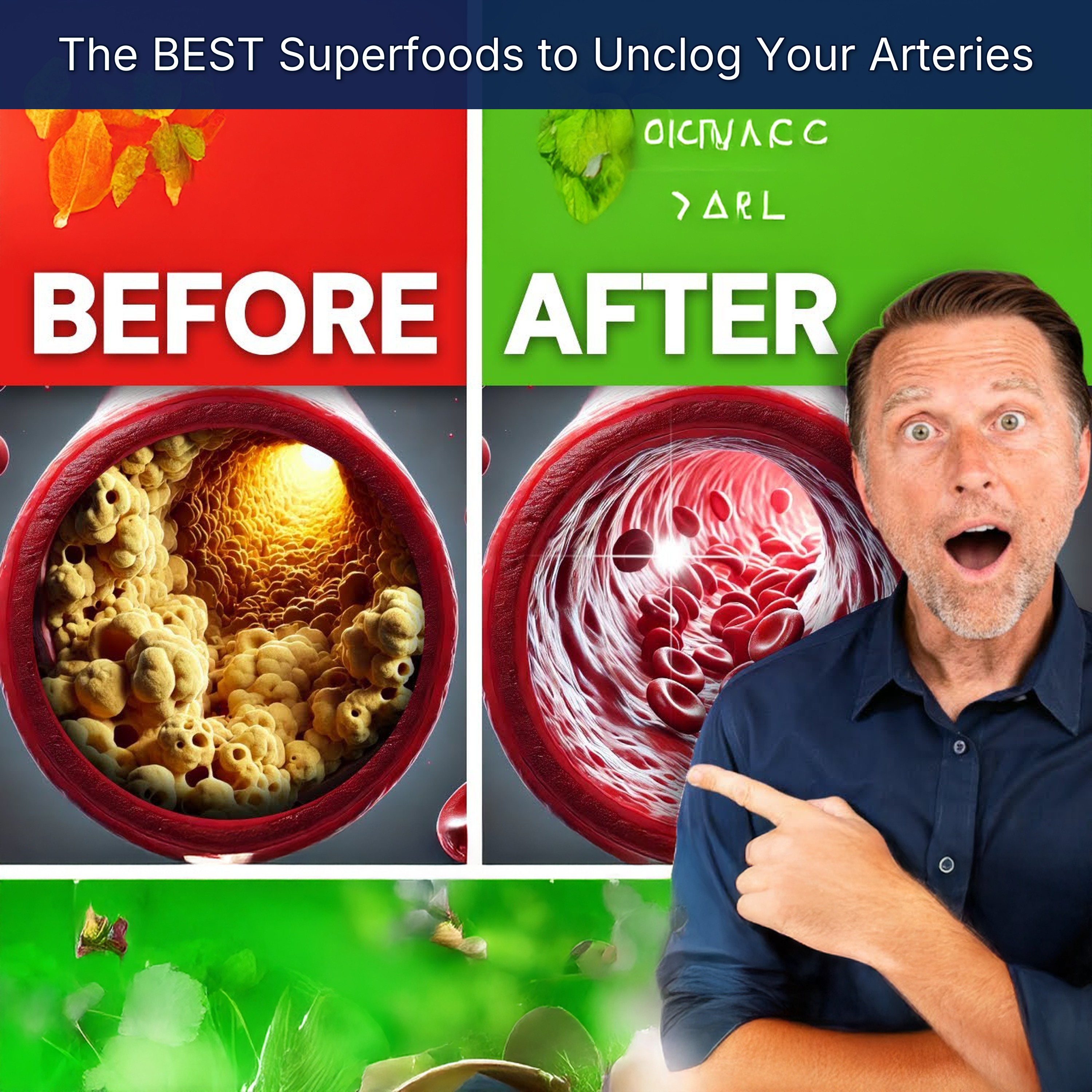 The BEST Superfoods to Unclog Your Arteries