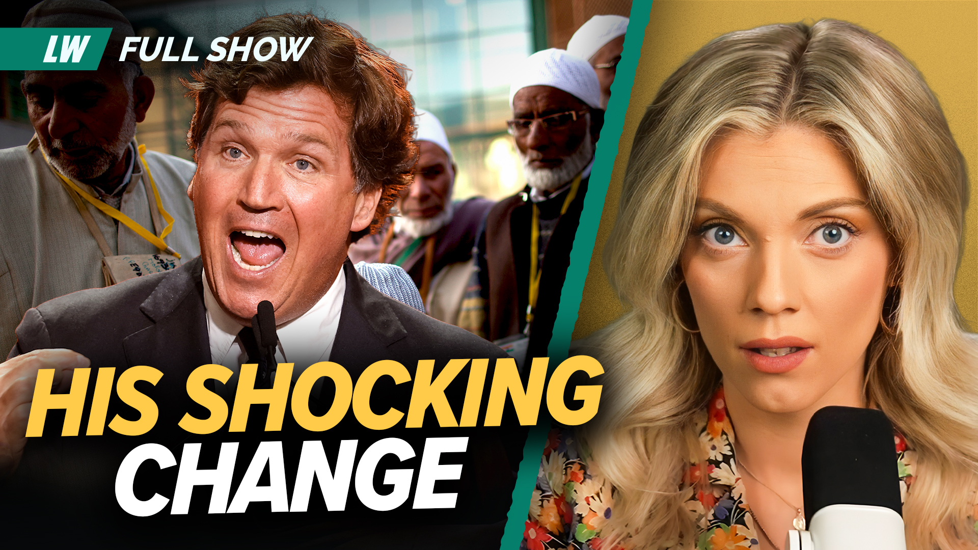 The Liz Wheeler Show - Tucker Carlson Converting to Islam?! | Ep 252