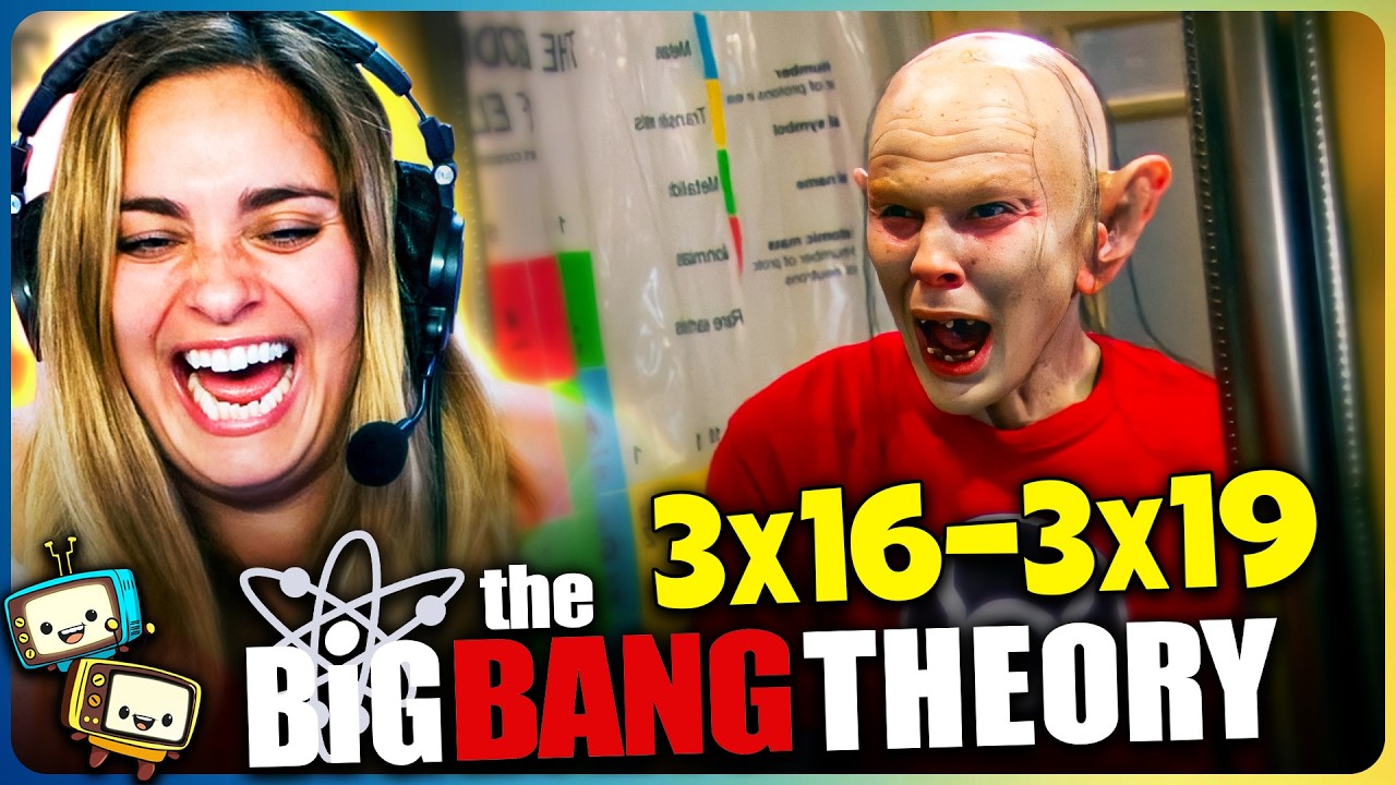 THE BIG BANG THEORY (2009) Season 3 Episodes 16-19 Reaction! | First Time Watch episode artwork
