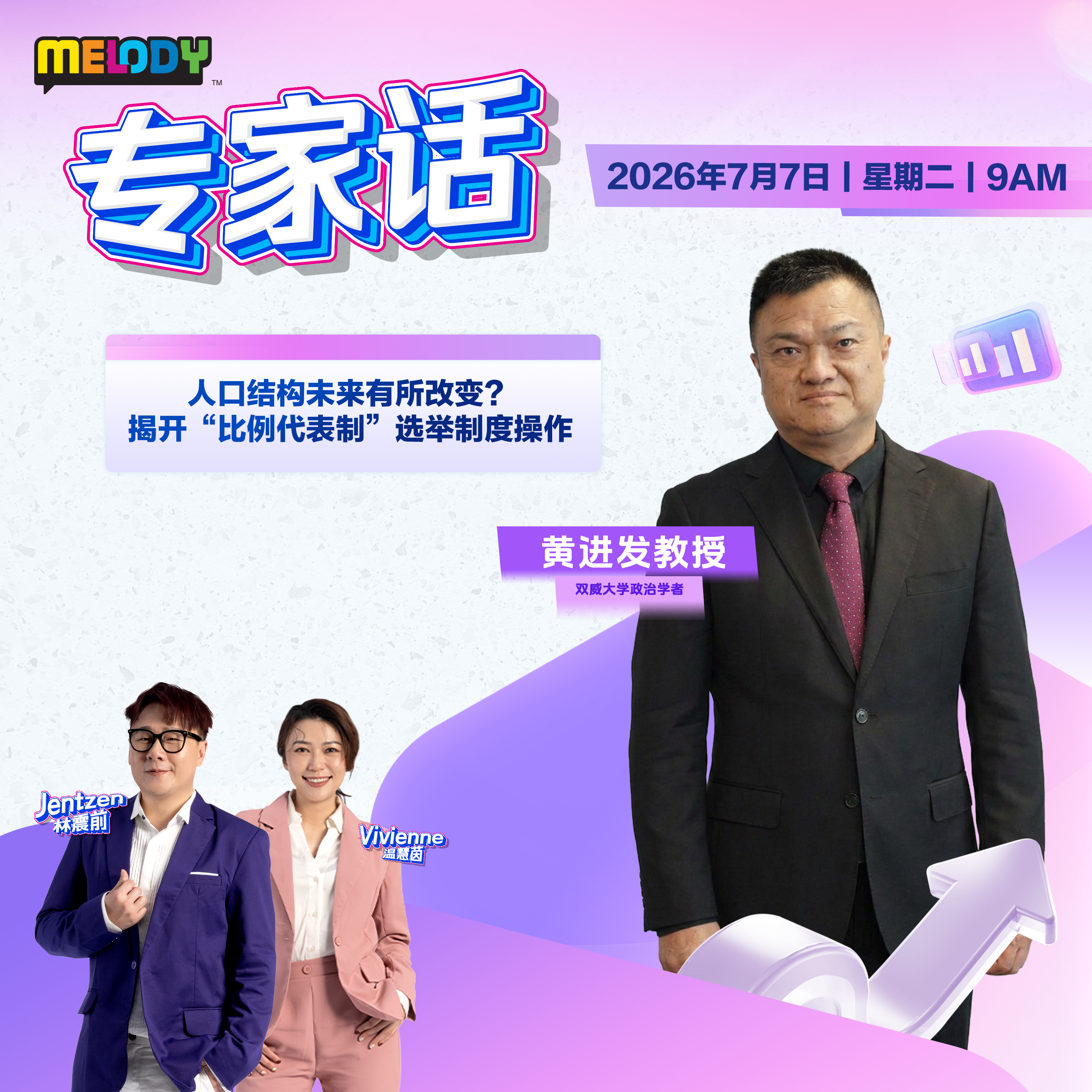 MELODY｜人口结构未来有所改变？揭开“比例代表制”选举制度操作 ｜专家话 20260707