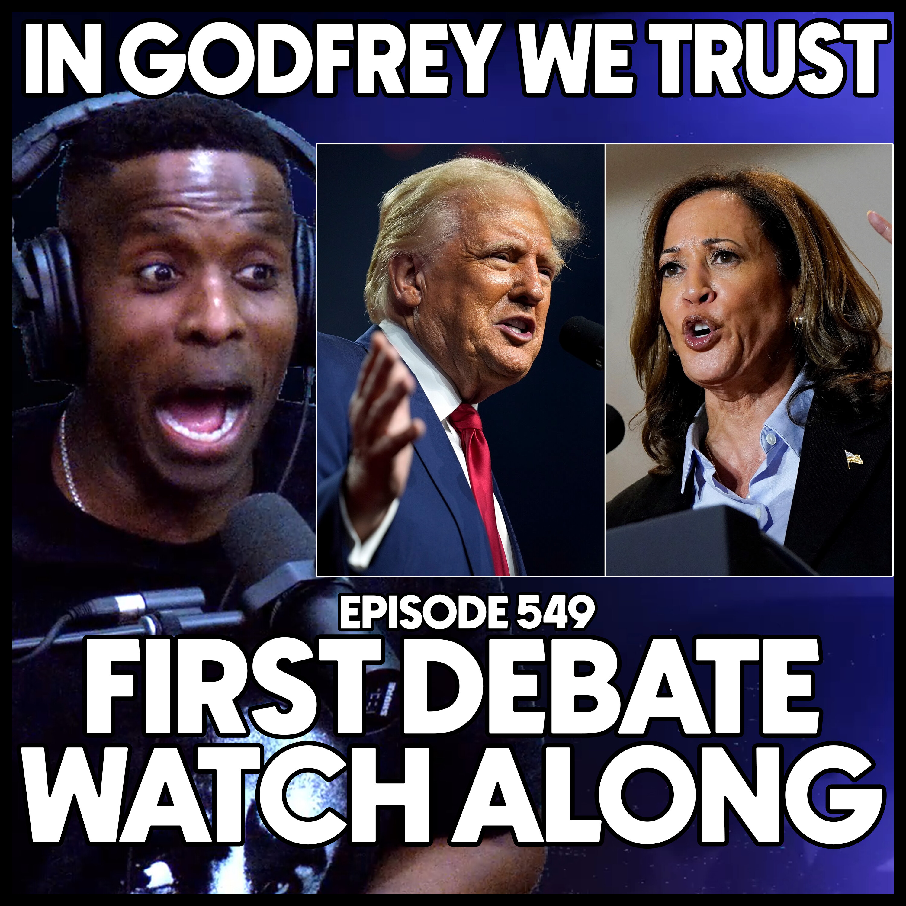 549. Presidential Debate Watch Along | Donald Trump vs Kamala Harris episode artwork