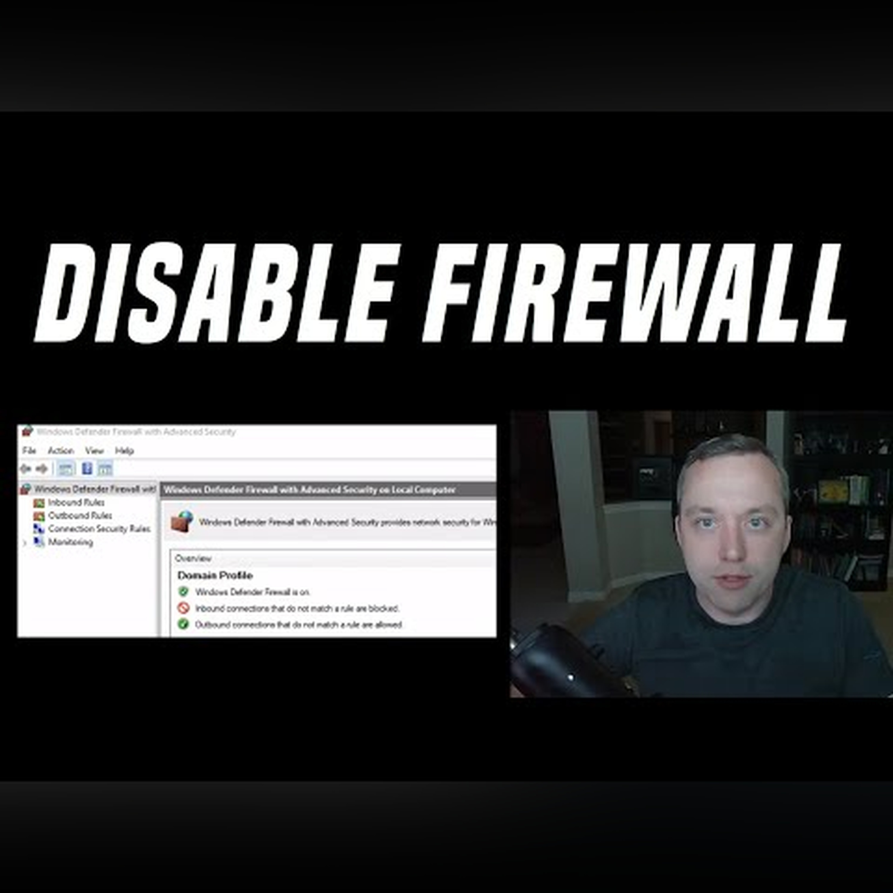 Disable Windows Firewall Properly episode artwork
