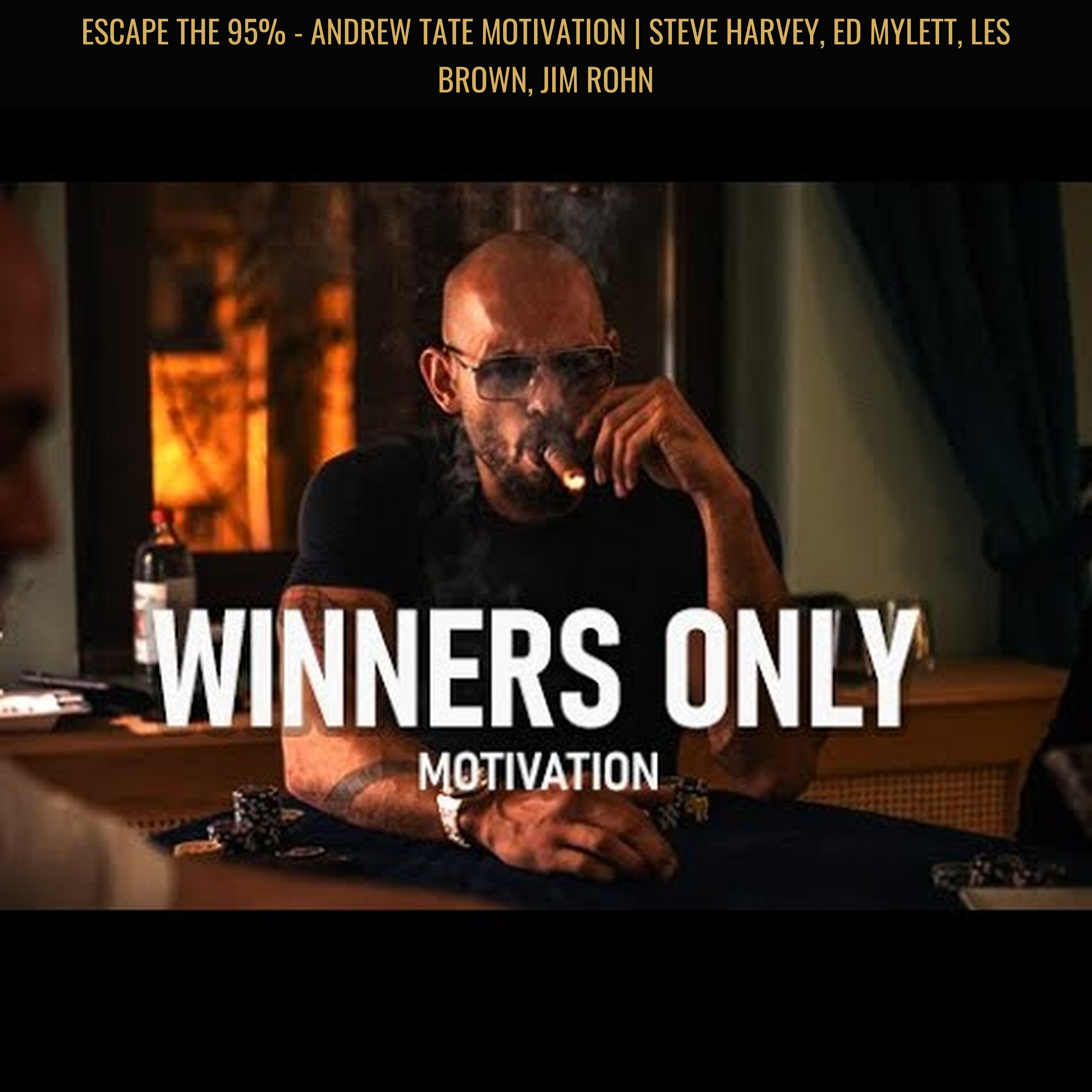 ESCAPE THE 95% - Andrew Tate Motivation | Steve Harvey, Ed Mylett, Les Brown, Jim Rohn