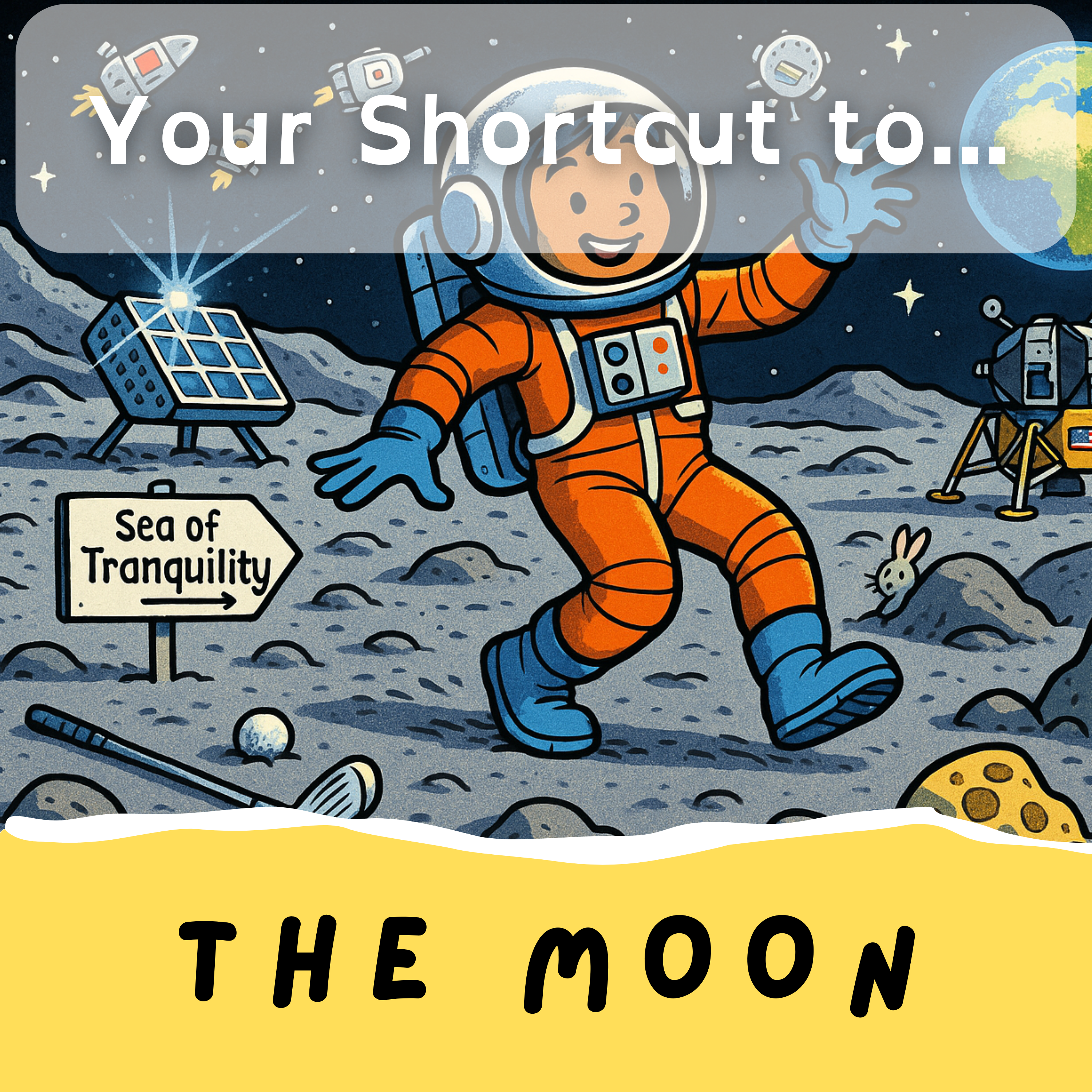 The Moon... Your Shortcut