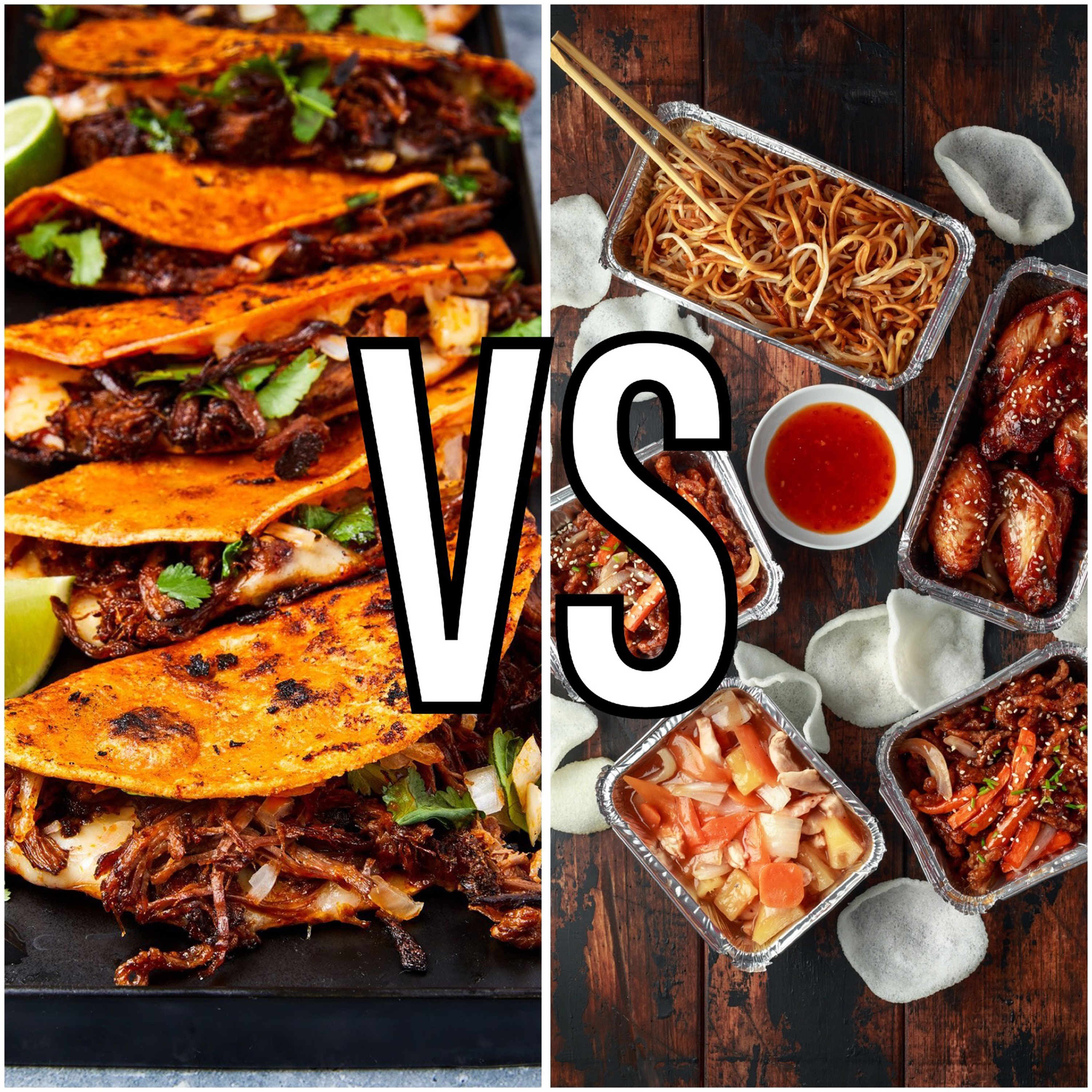 Ep. 300 - Chinese Food vs Mexican Food