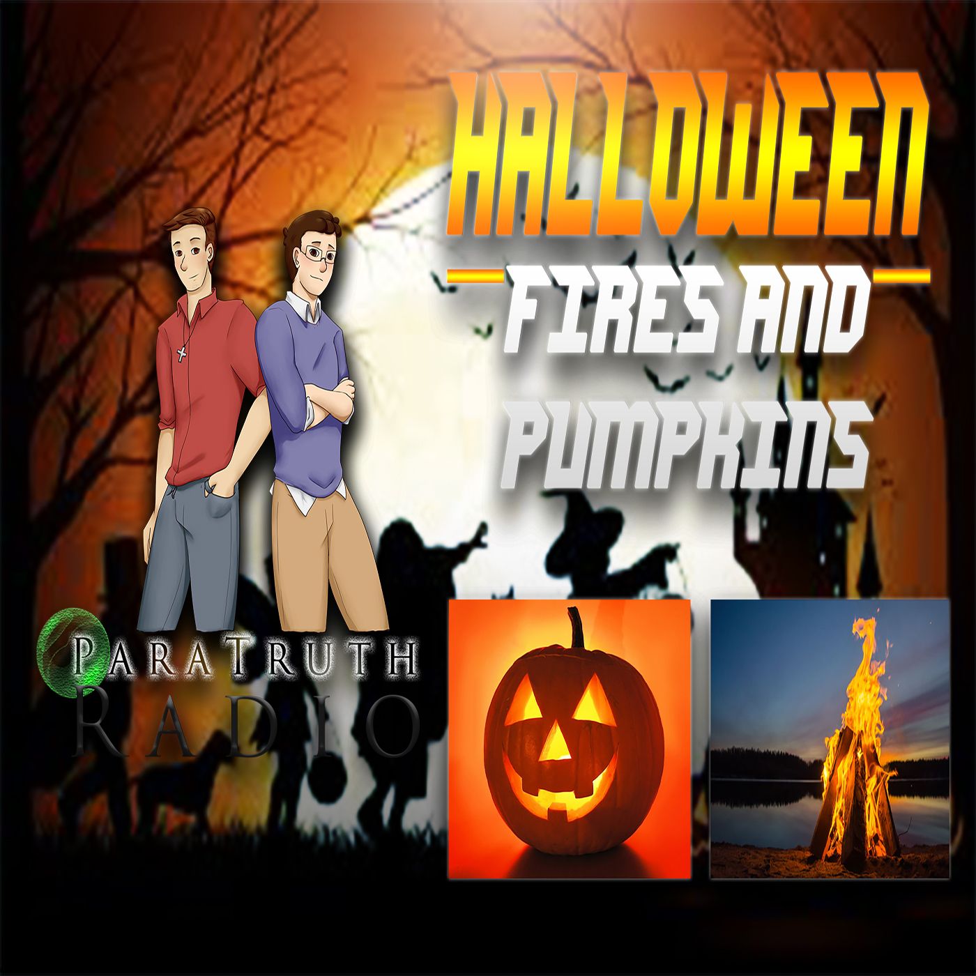 Halloween:  Fires and Pumpkins