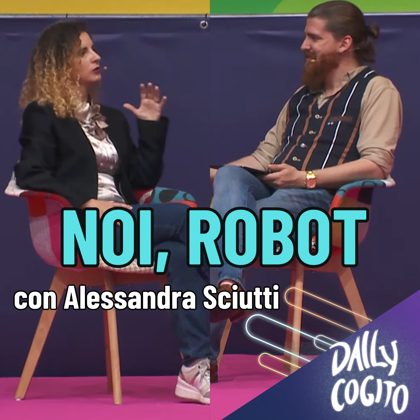 Noi, Robot: il futuro umano tra intelligenze artificiali e corpi cibernetici - con Alessandra Sciutti