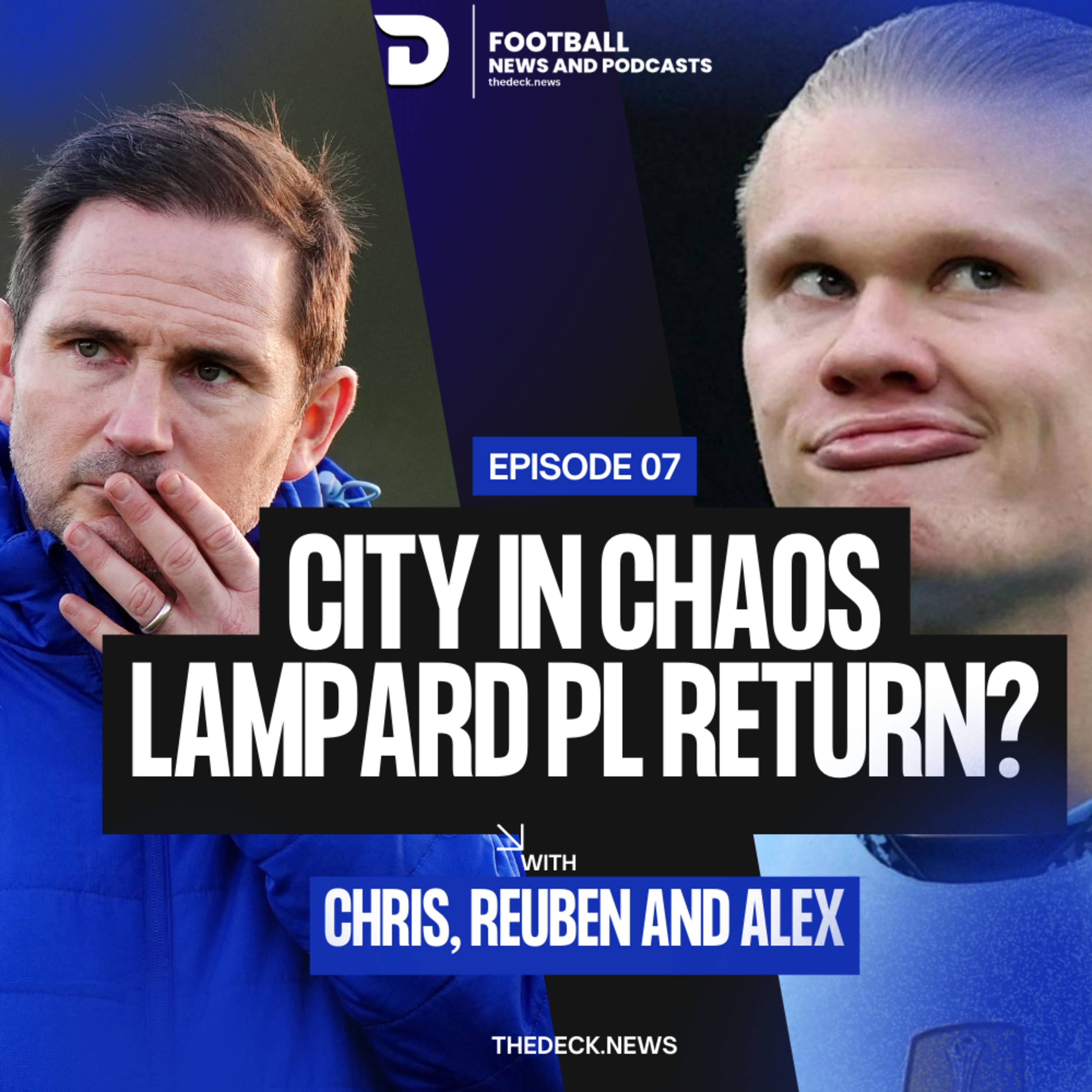 City in Chaos? Lampard Premier League Return? - TOP DECK Football Podcast ep 7 episode artwork
