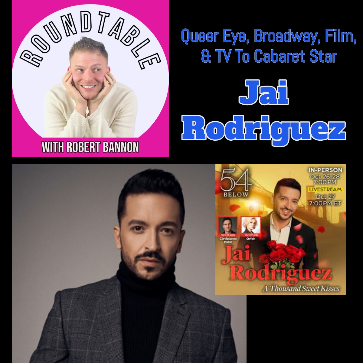 From "Queer Eye' To Broadway Jai Rodriguez Is Here To Talk His 54 Below Debut!