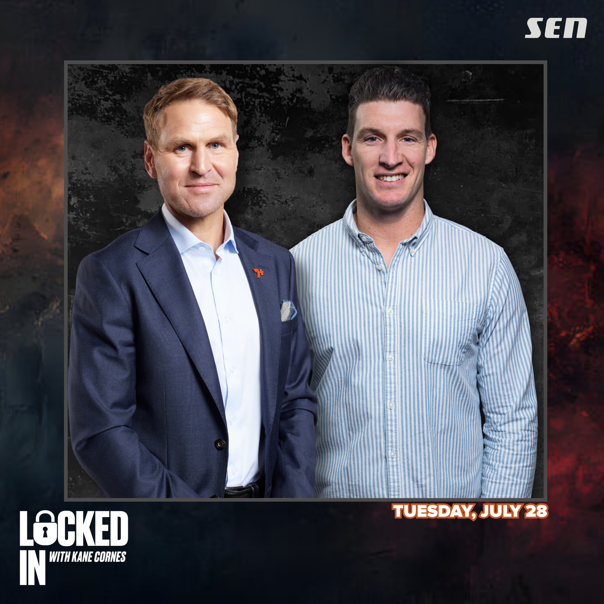 Locked In with Kane Cornes and Josh Jenkins  - Tuesday Full Show (28.07.26) episode artwork