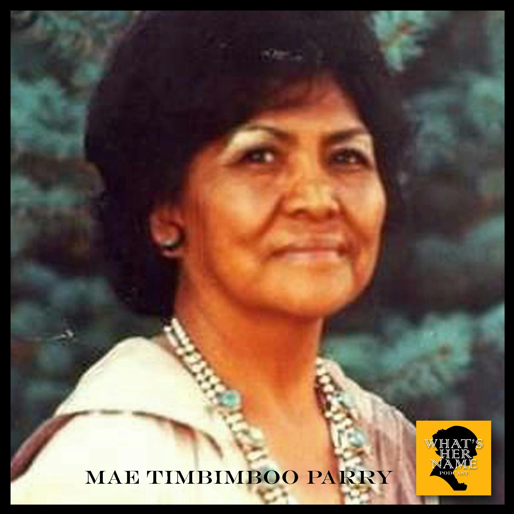 THE STORYTELLER Mae Timbimboo Parry