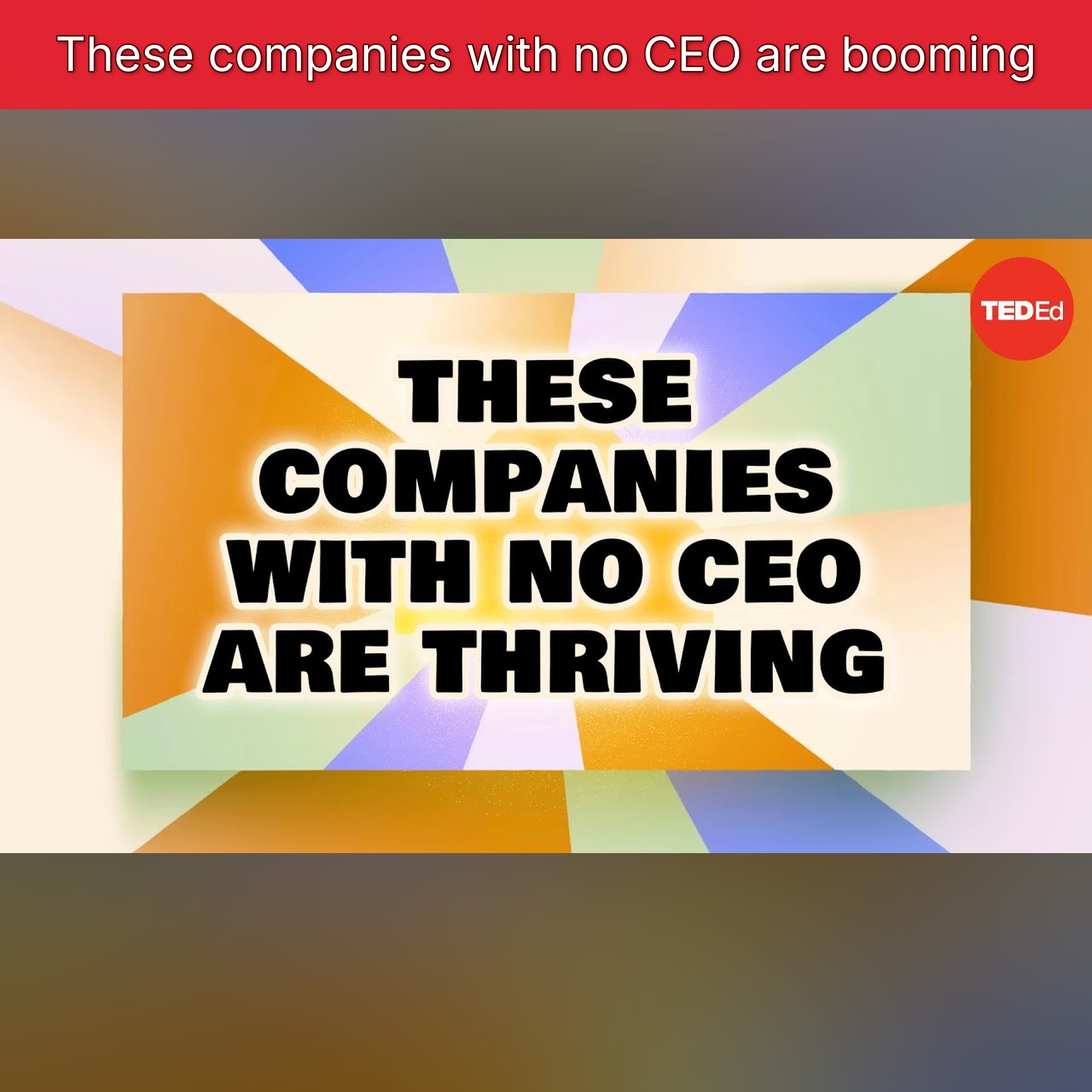 These companies with no CEO are booming episode artwork