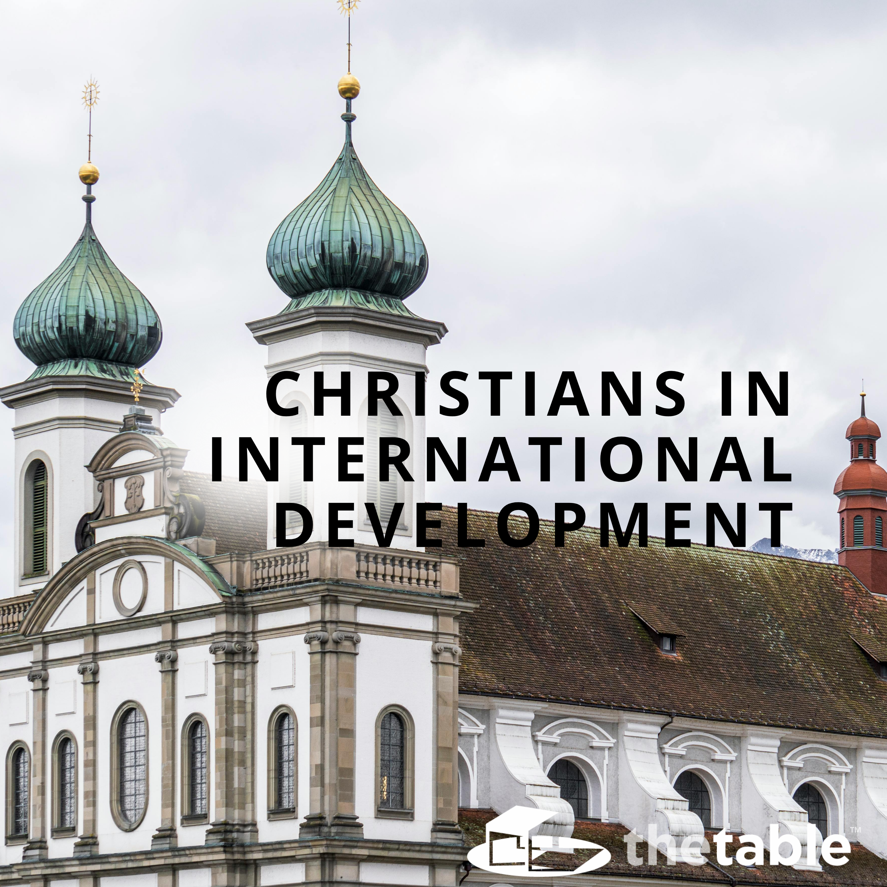 Christians in International Development episode artwork