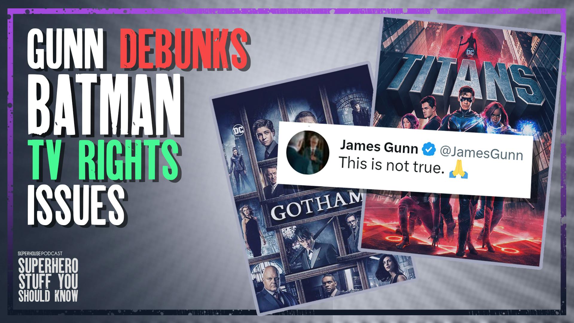 Gunn DEBUNKS Batman TV Rights Issues + Unpacking Why Affleck Won’t Direct DCU