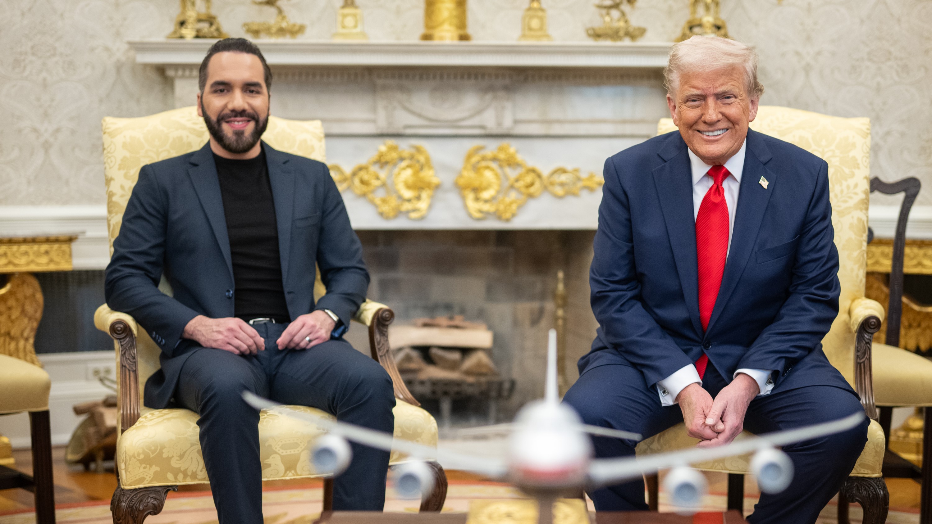 ¡Bukele y Trump juntos en la Casa Blanca!