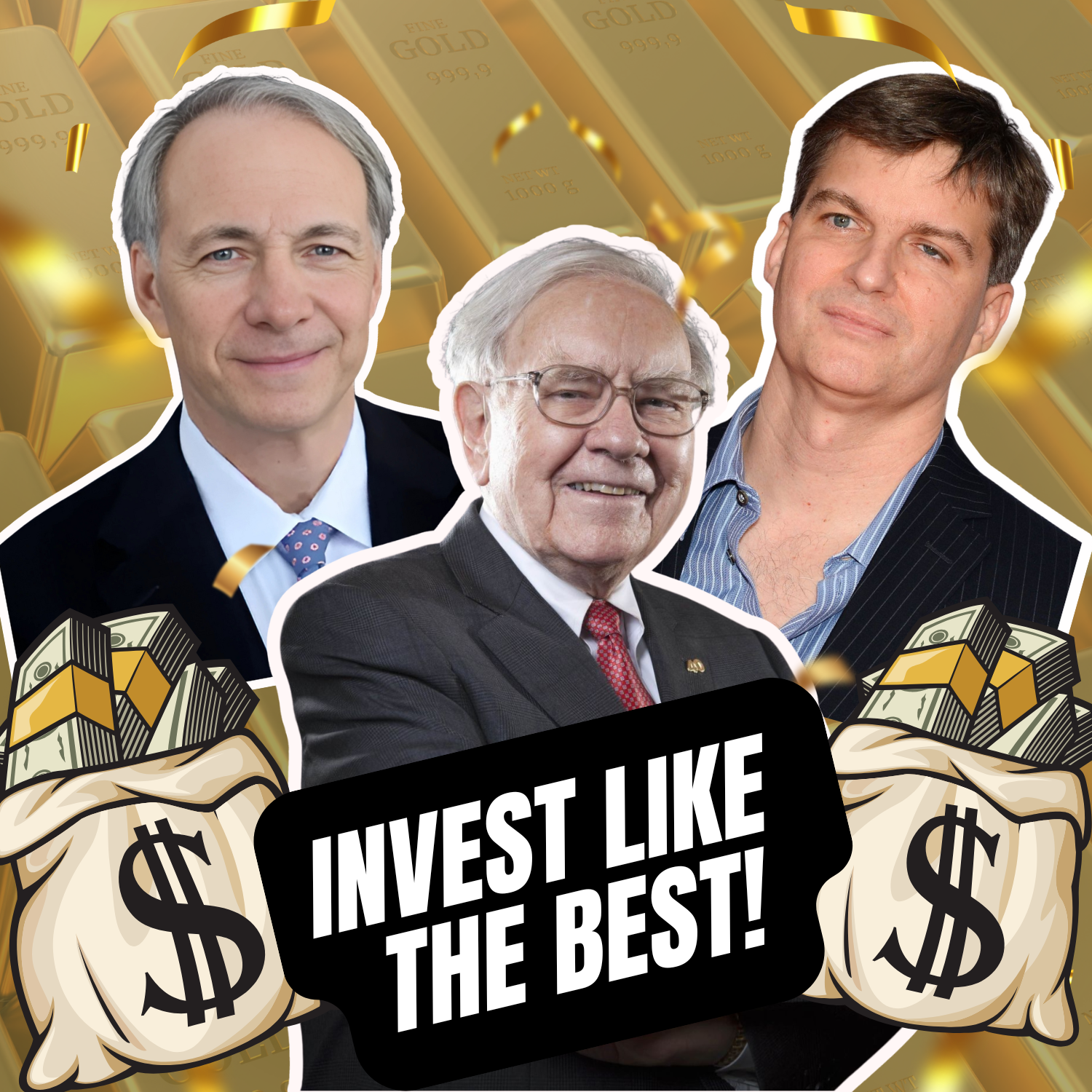 Invest Like the Best: Three Pro Tips from Famed Investors Ray Dalio, Warren Buffett, and Michael Burry
