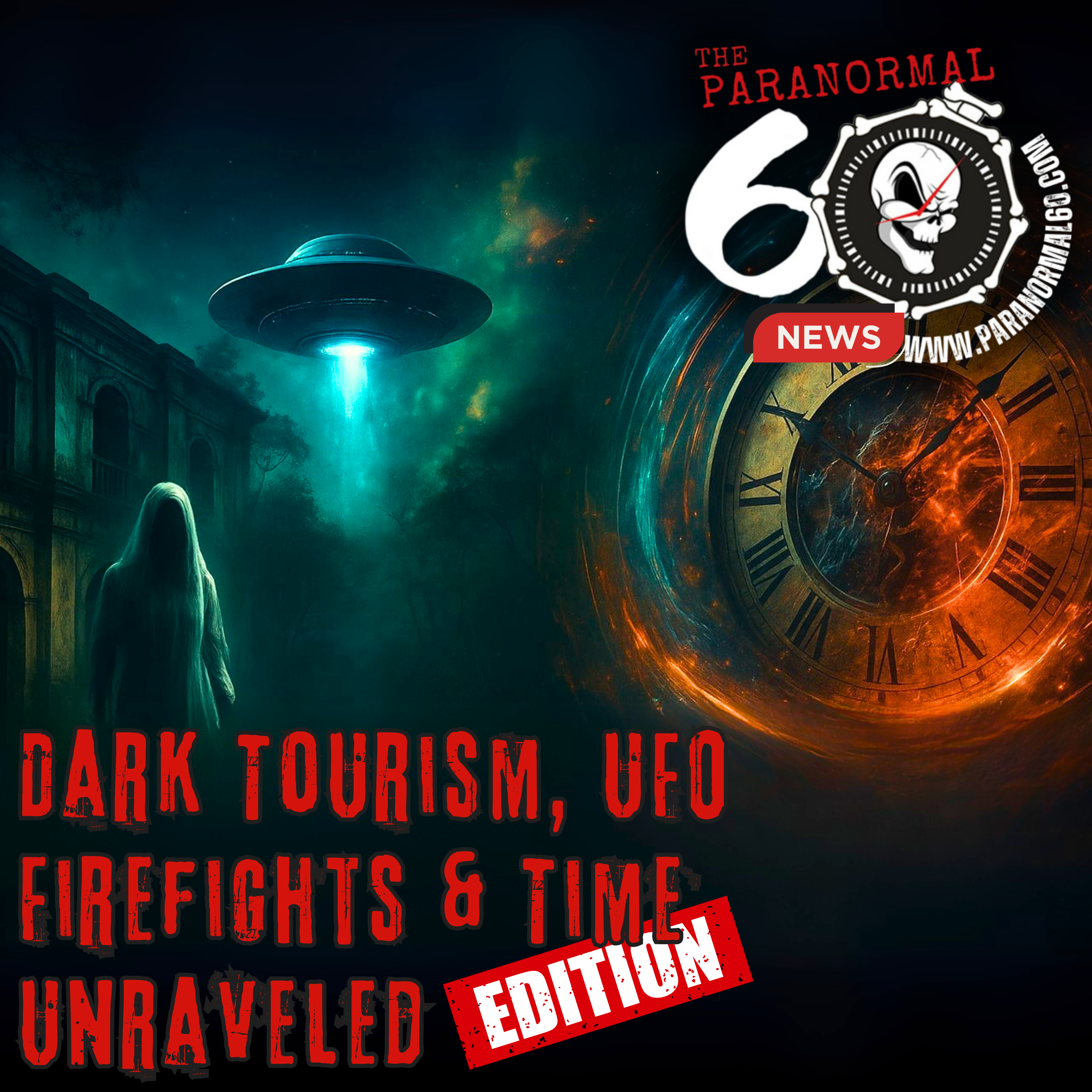 Dark Tourism, UFO Firefights, and Time Unraveled – The Paranormal 60 News